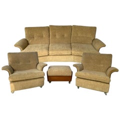 Vintage Rare 1960's Mid-Century Modern Teak G-Plan Seating Group