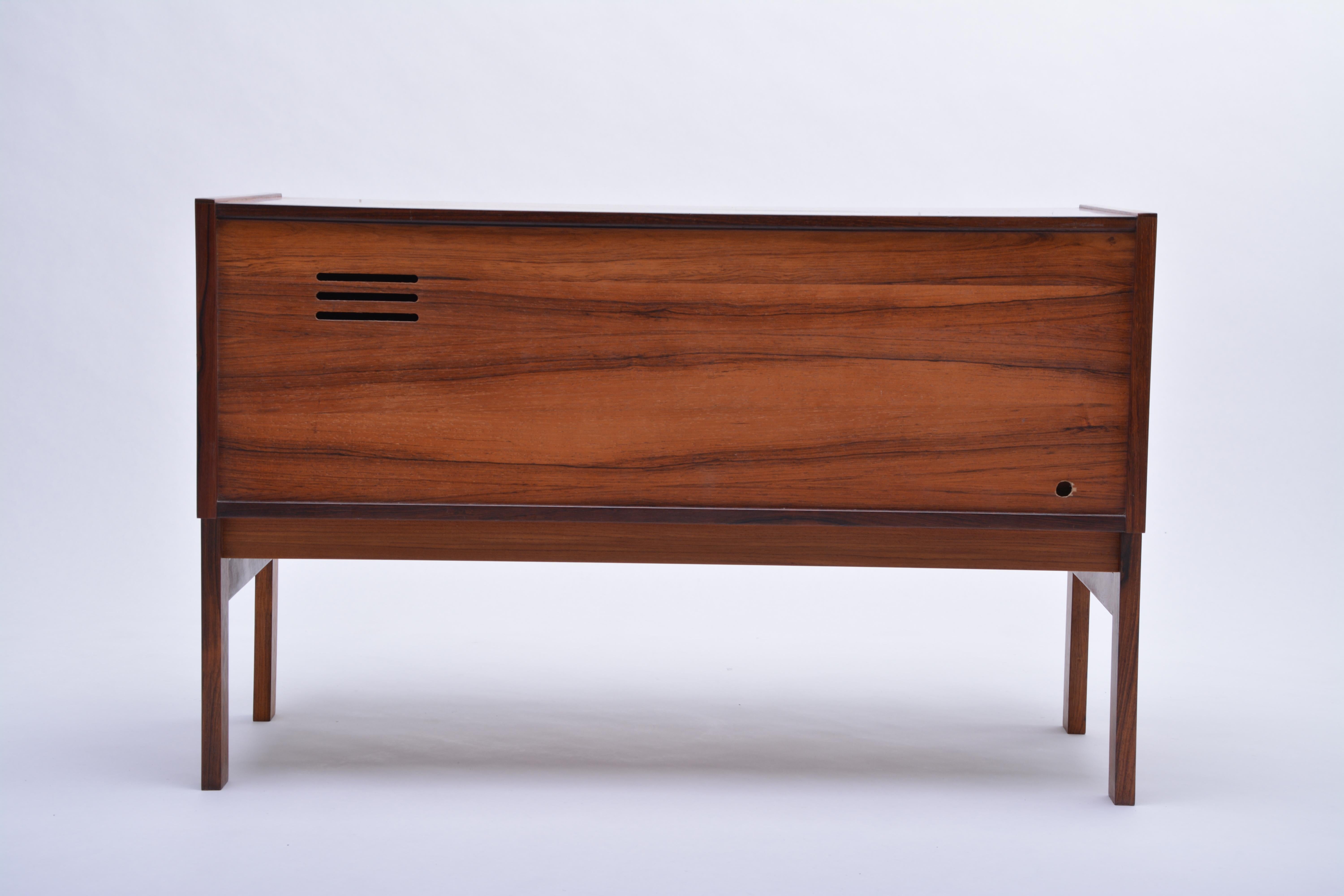 Danish Mid-Century Modern music cabinet by Aksel Kjersgaard for Odder For Sale 8