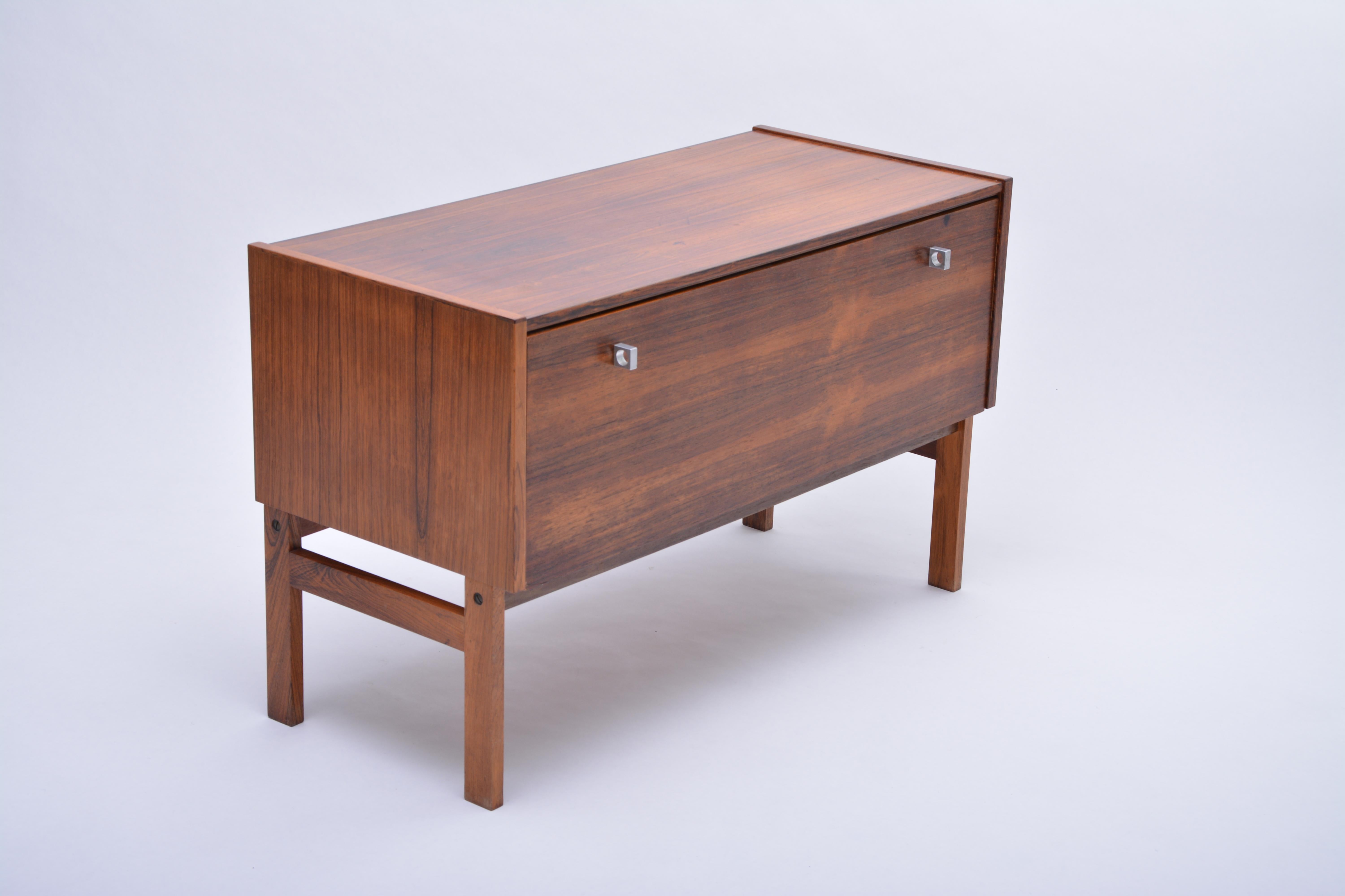 Danish Mid-Century Modern music cabinet by Aksel Kjersgaard for Odder For Sale 1