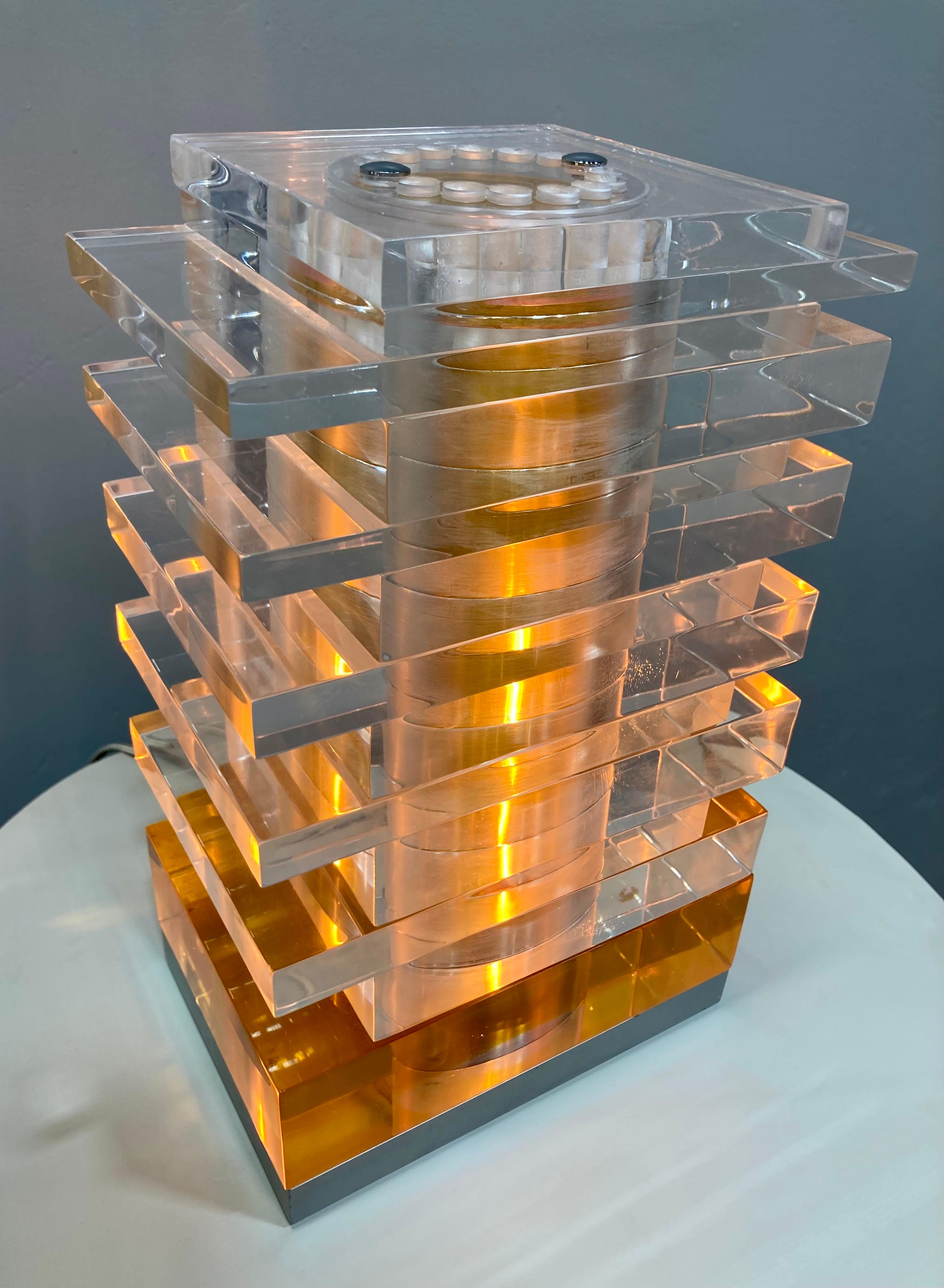 Mid-20th Century Rare 1960's Newlamp 