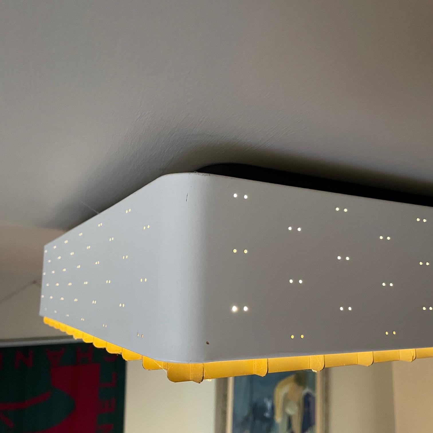 Rare 1960s Paavo Tynell Starry Sky 9068 Lamp by Lightolier Ceiling Mount Large For Sale 2