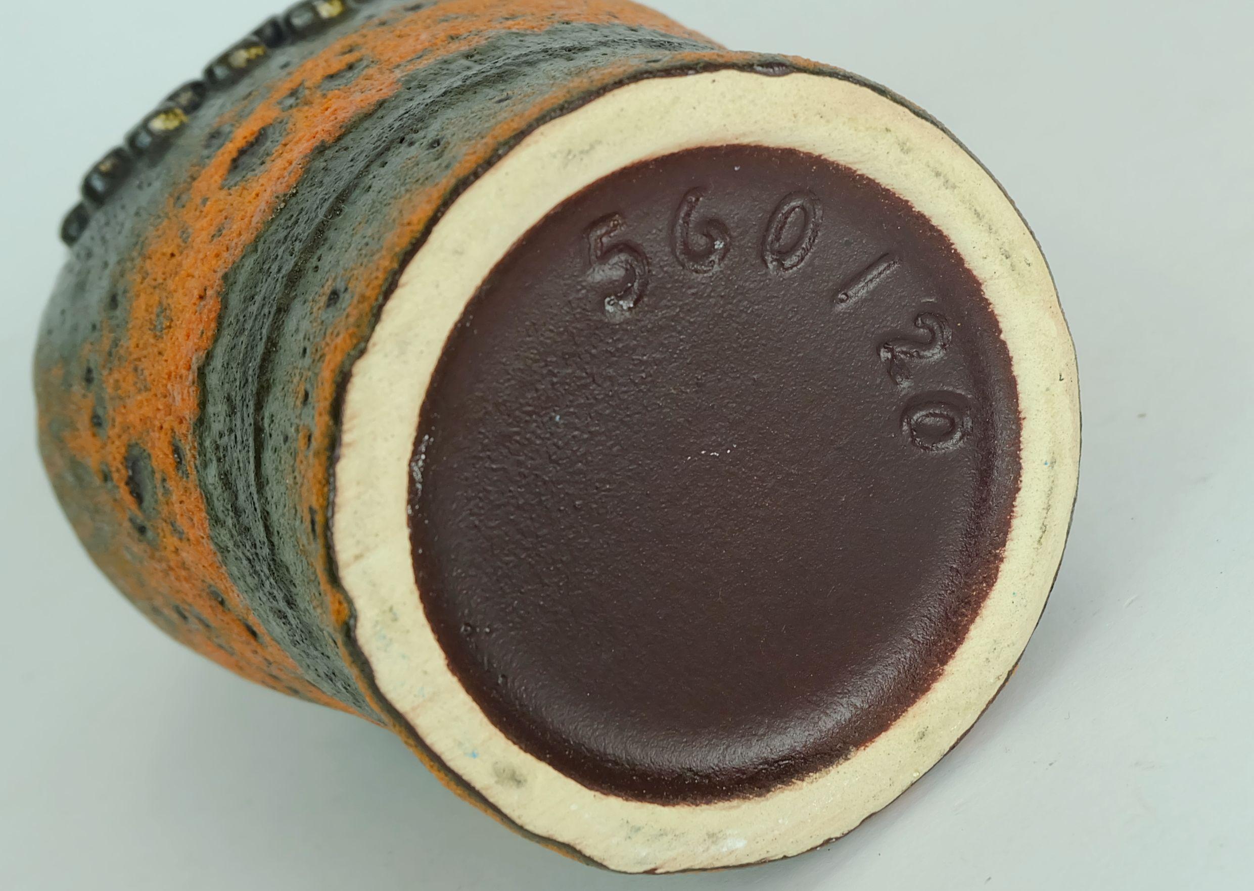 raro Vaso robotico degli anni '60 u-keramik modello 560/20 smalto e forma eccezionali in vendita 4