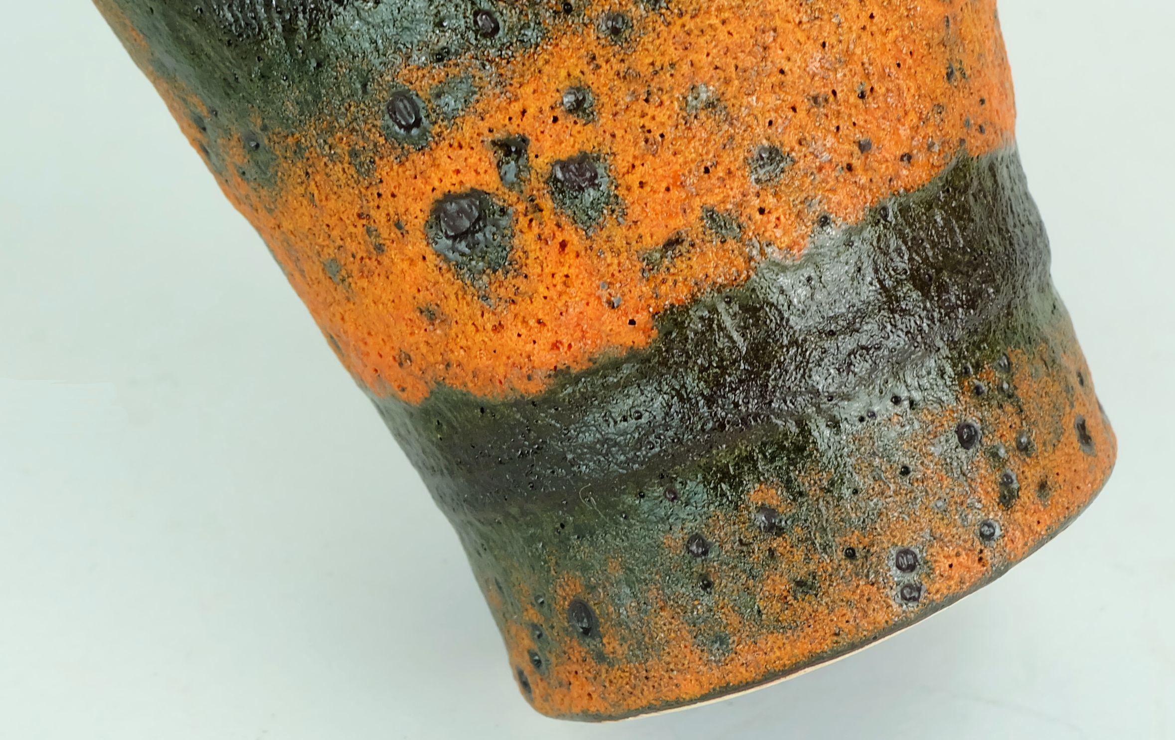 raro Vaso robotico degli anni '60 u-keramik modello 560/20 smalto e forma eccezionali in vendita 1