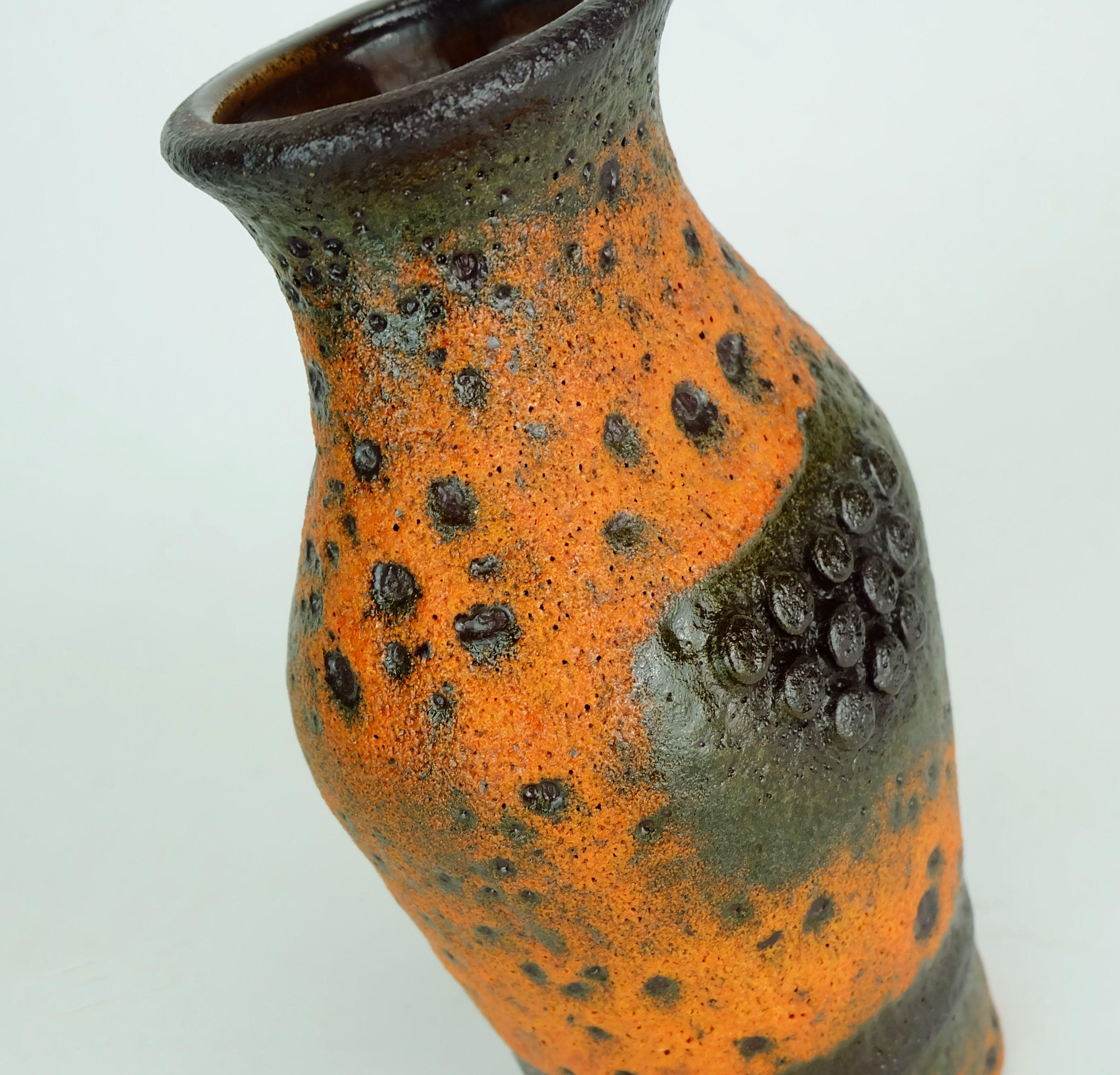 raro Vaso robotico degli anni '60 u-keramik modello 560/20 smalto e forma eccezionali in vendita 2