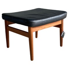 Rare 1960's teak ottoman by Grete Jalk for France & Søn, Denmark
