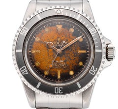 rare 1961 ultra tropical 5512 rolex submariner