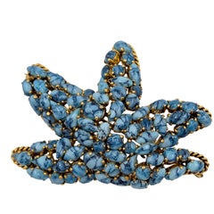 Rare 1963 Christian Dior starfish brooch by Henkel & Grossé