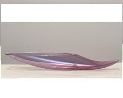 Rare 1963 Rose Color Blenko Horn Model 964