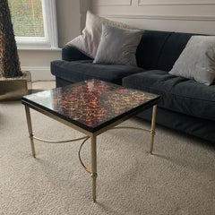 Rare 1970s British Fibre Optic Coffee Table