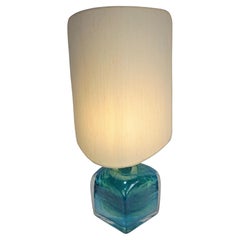 Rare 1970s Crystal Table Lamp by Daum