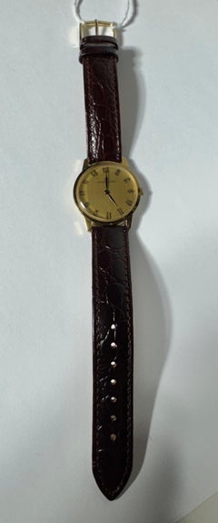 Rare 1970s Gold Plated Universal Geneve watch with Chinese Characters 'KANJI"