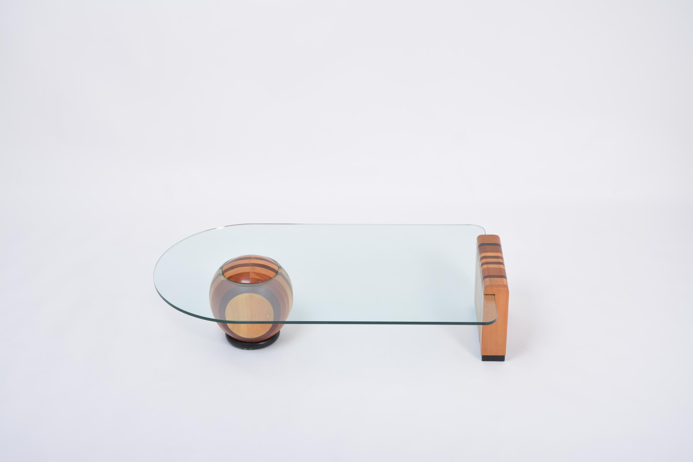 Rare 1970s Italian Coffee Table by Massimo and Lella Vignelli for Casigliani In Good Condition For Sale In Berlin, Germany