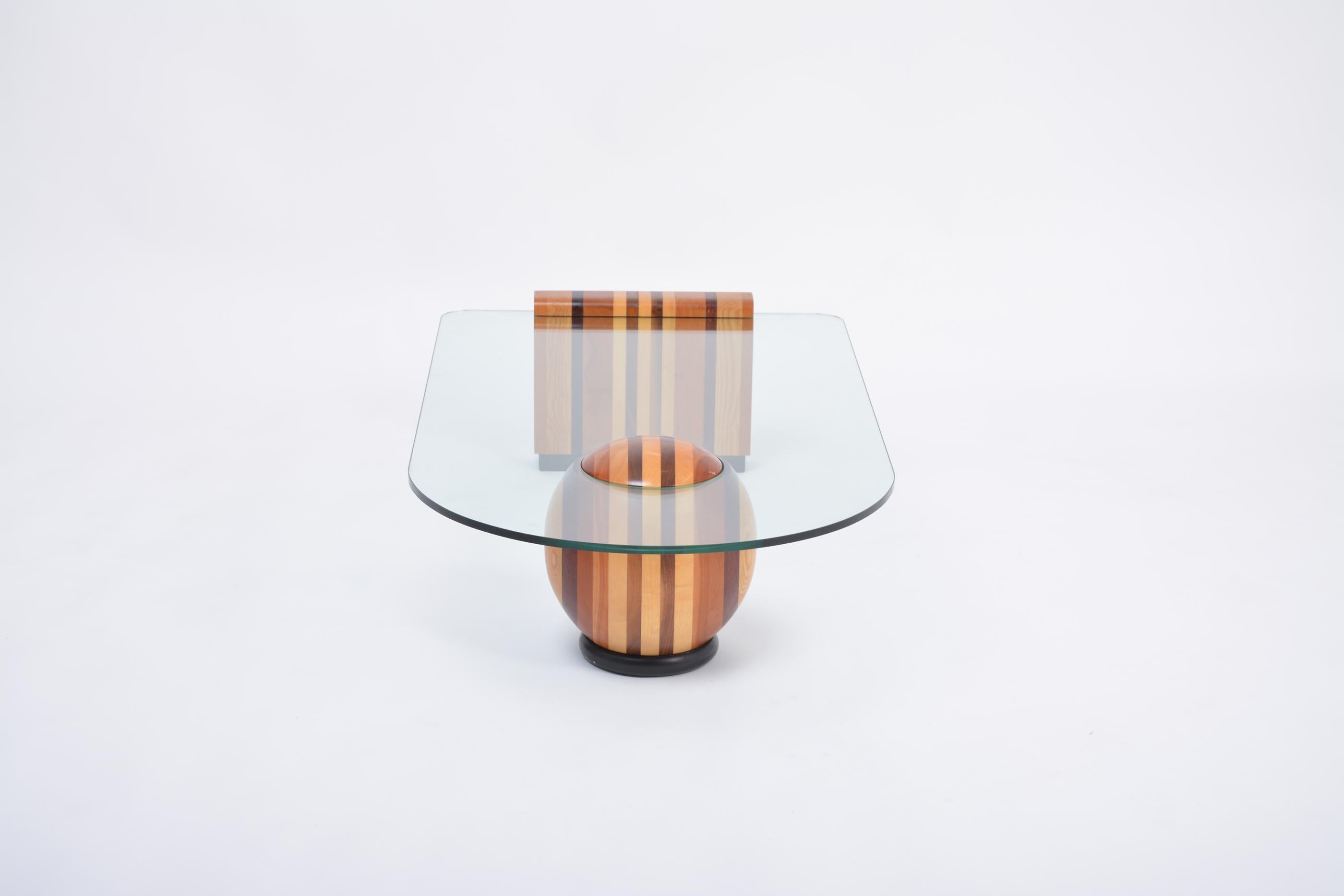 Rare 1970s Italian Coffee Table by Massimo and Lella Vignelli for Casigliani For Sale 2