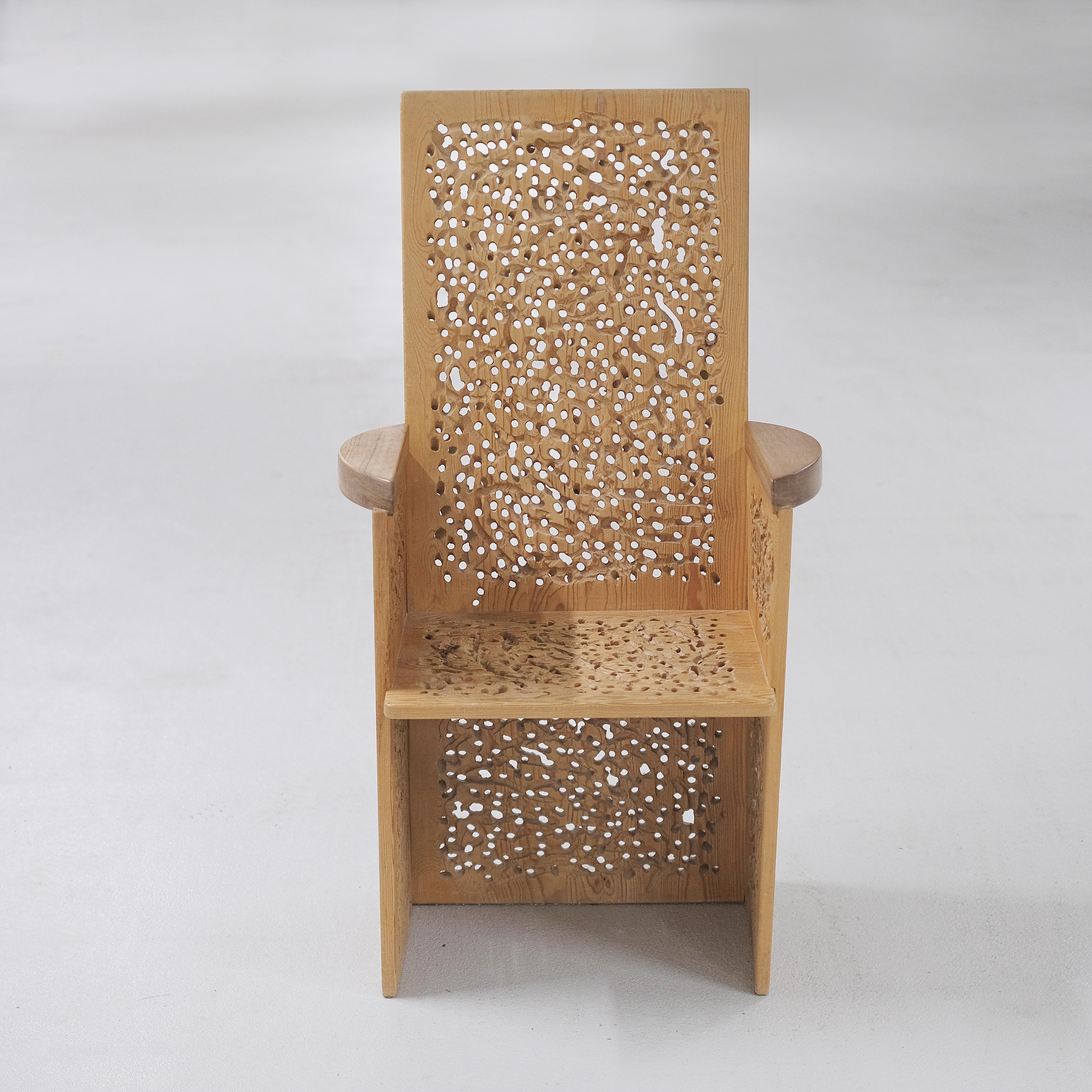 Rare 1970s Urano Palma sculptural throne chair For Sale 6