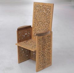 Seltener skulpturaler Thronsessel von Urano Palma aus den 1970er Jahren