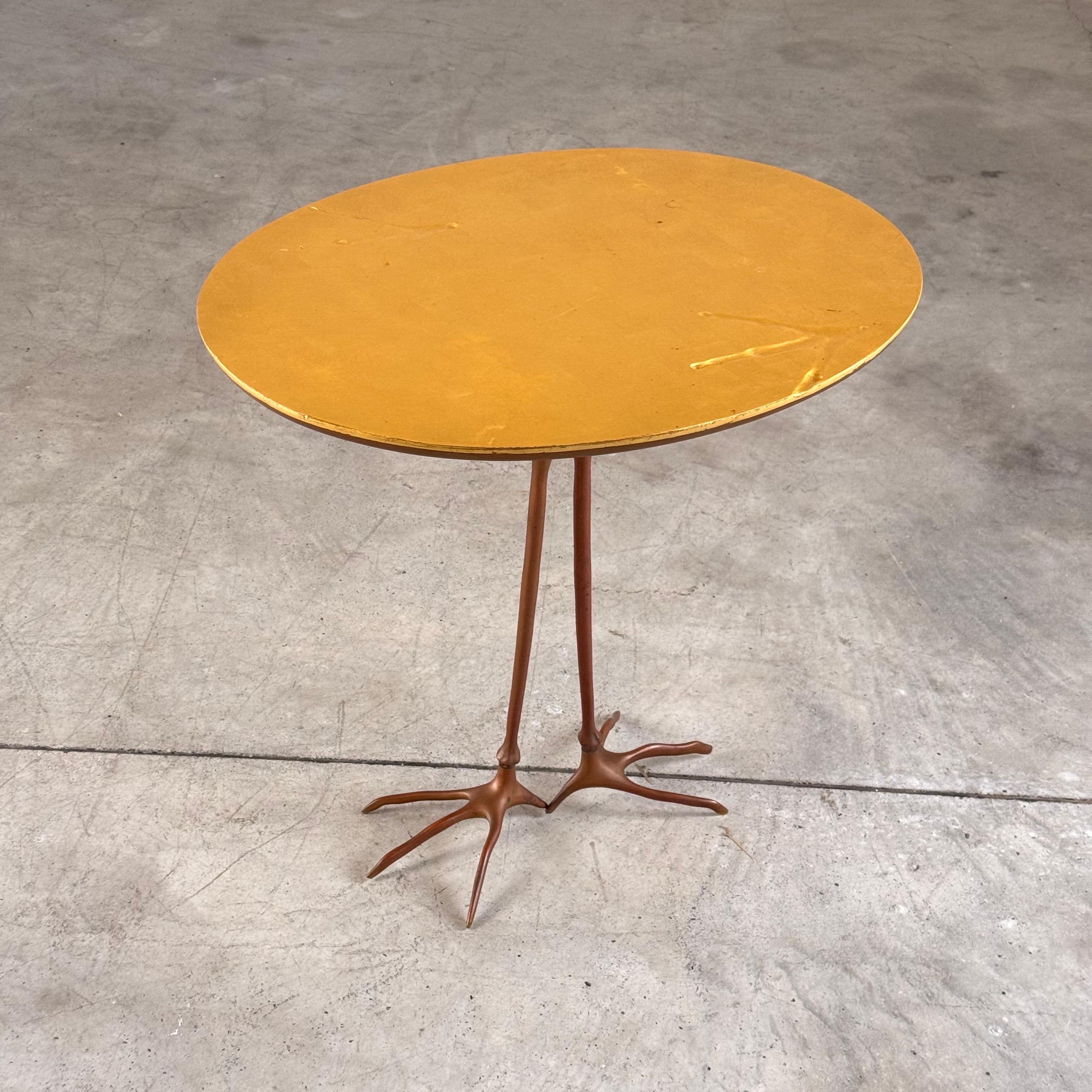Fait main Rare table Traccia Meret Oppenheim, Studio Simon, collection Ultramobili, 1972 en vente
