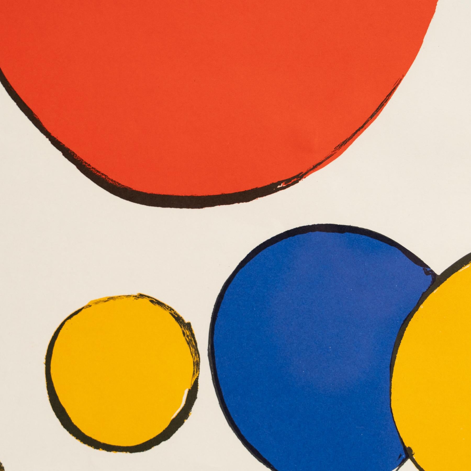 Rare 1973 Alexander Calder Exhibition Poster – Sala Gaspar, Barcelona For Sale 5