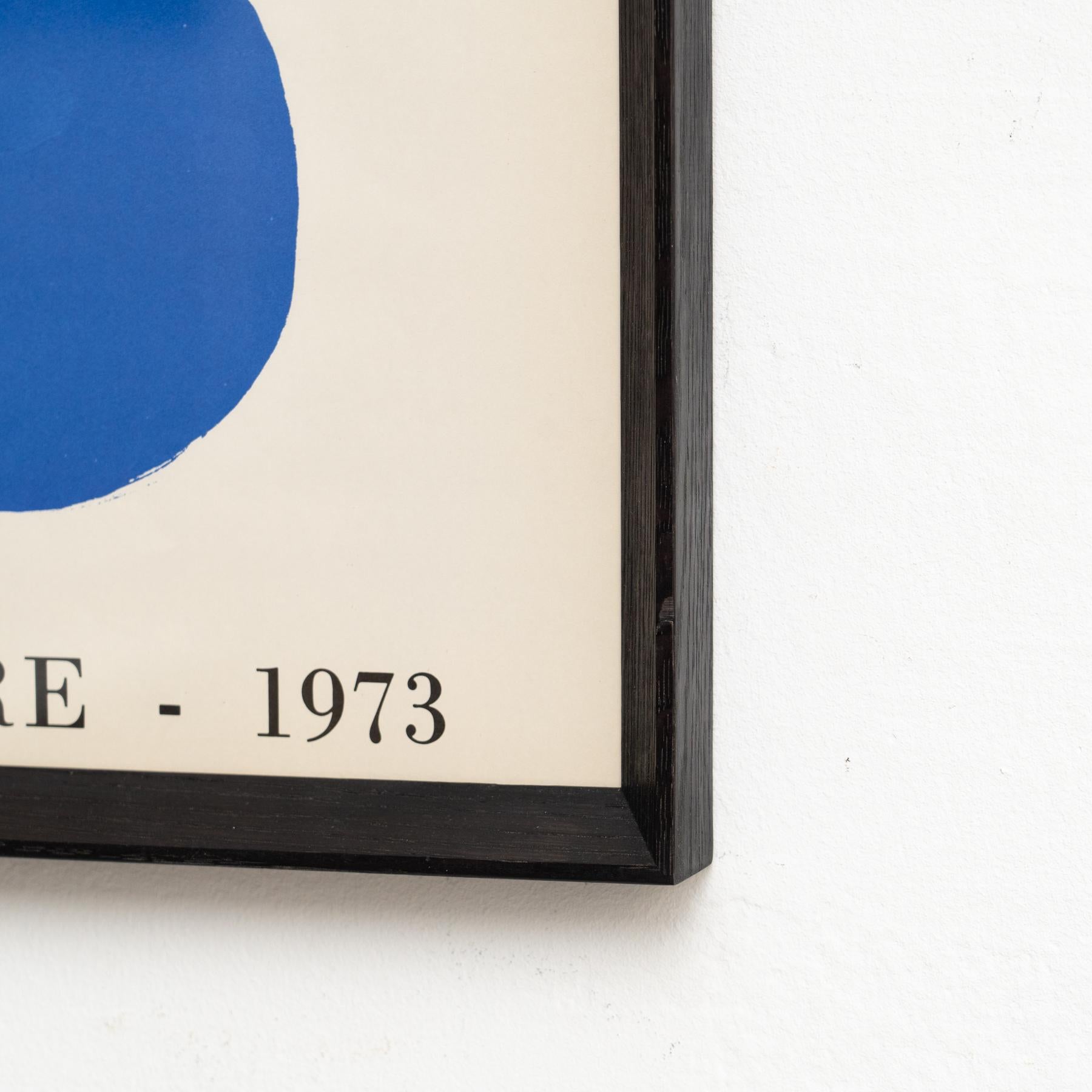 Rare 1973 Alexander Calder Exhibition Poster – Sala Gaspar, Barcelona For Sale 6