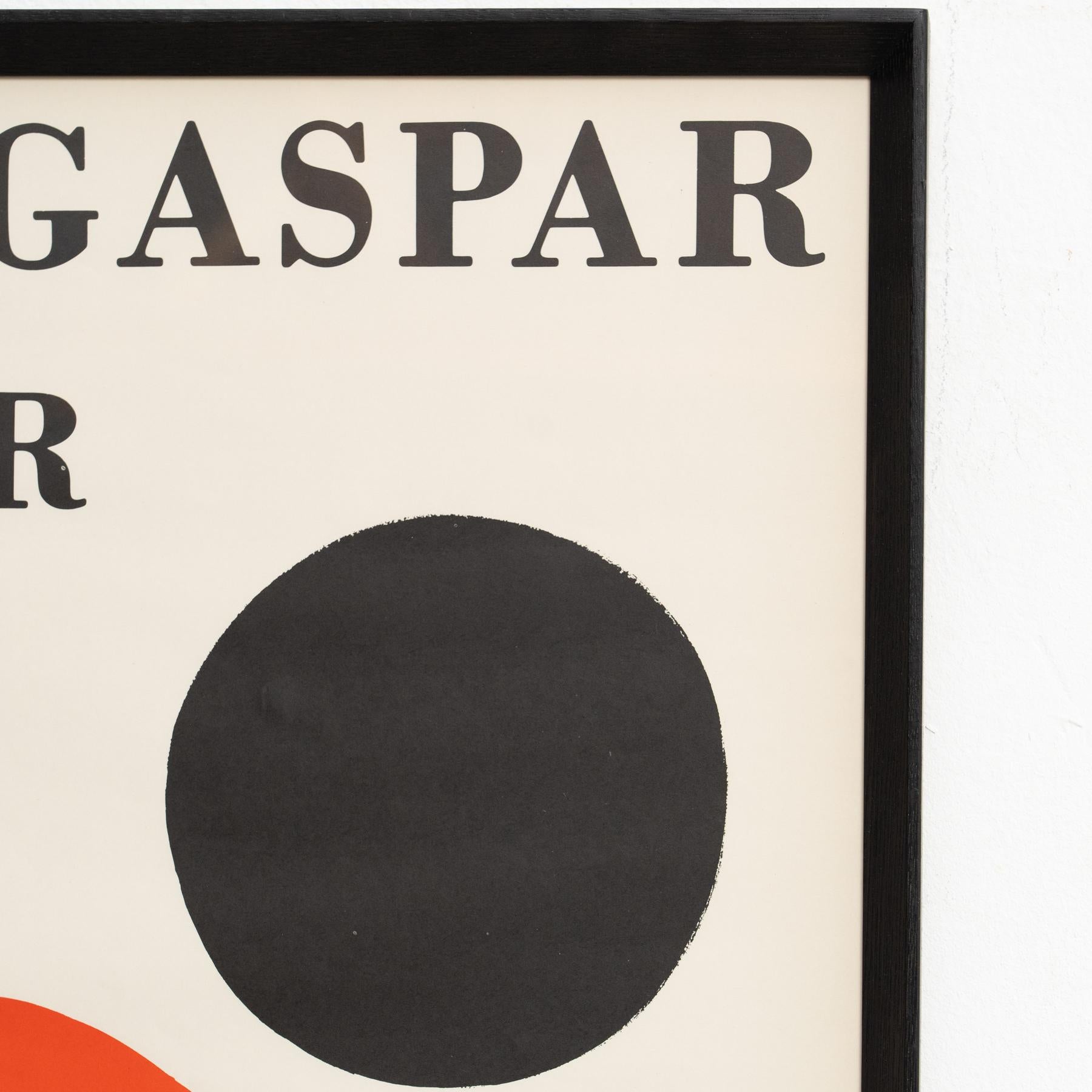Paper Rare 1973 Alexander Calder Exhibition Poster – Sala Gaspar, Barcelona For Sale