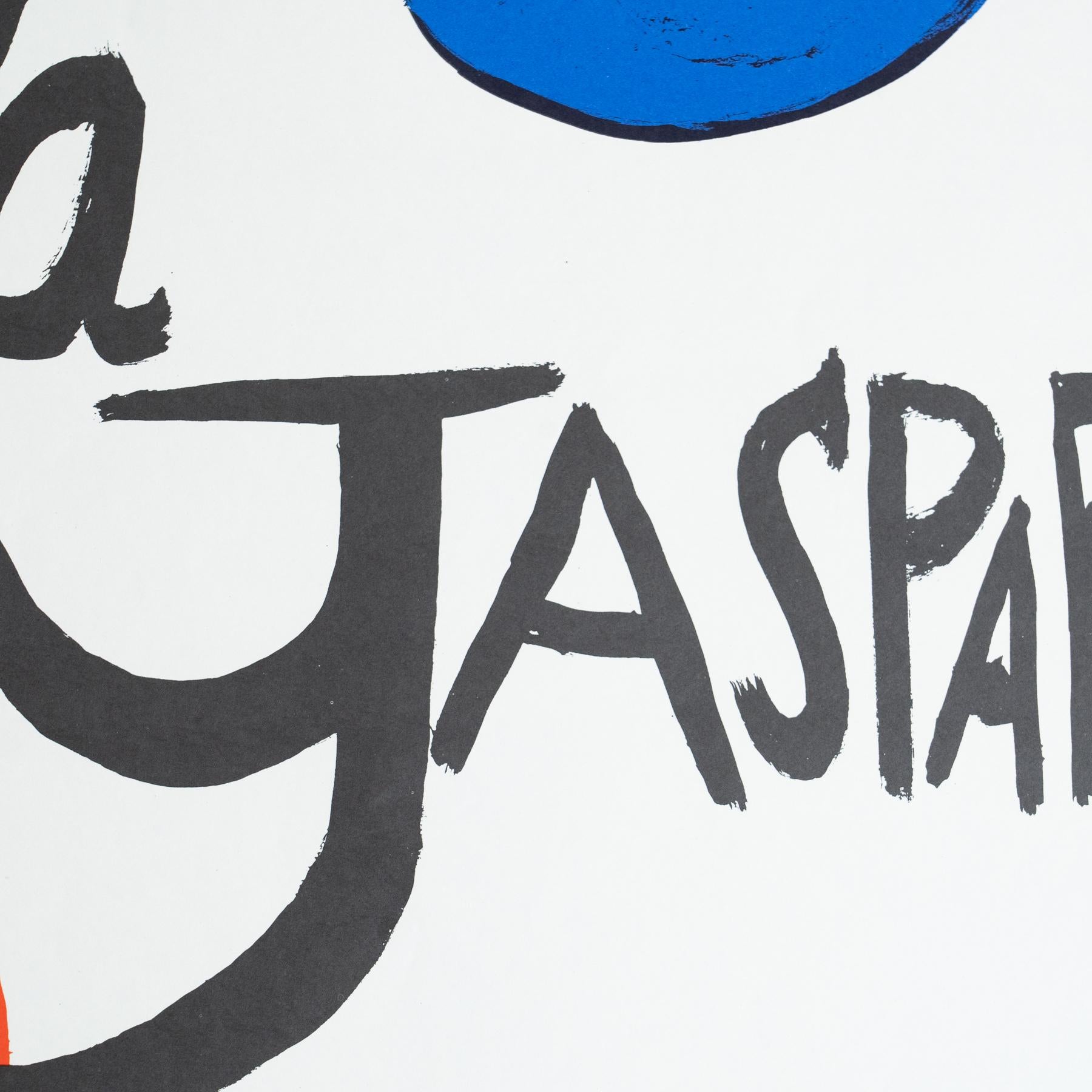 Raro cartel de exposición de Alexander Calder de 1973 - Sala Gaspar, Barcelona Papel en venta