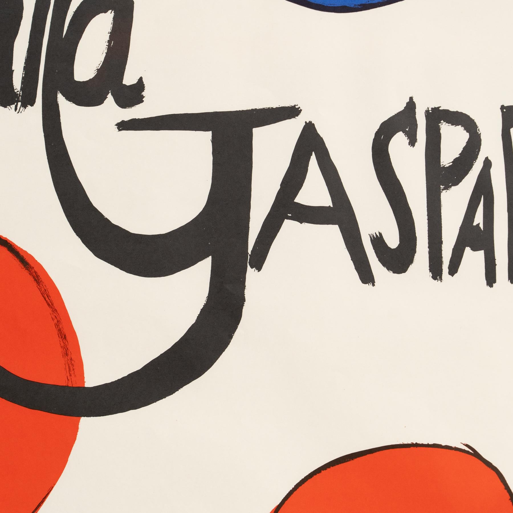 Rare 1973 Alexander Calder Exhibition Poster – Sala Gaspar, Barcelona For Sale 3