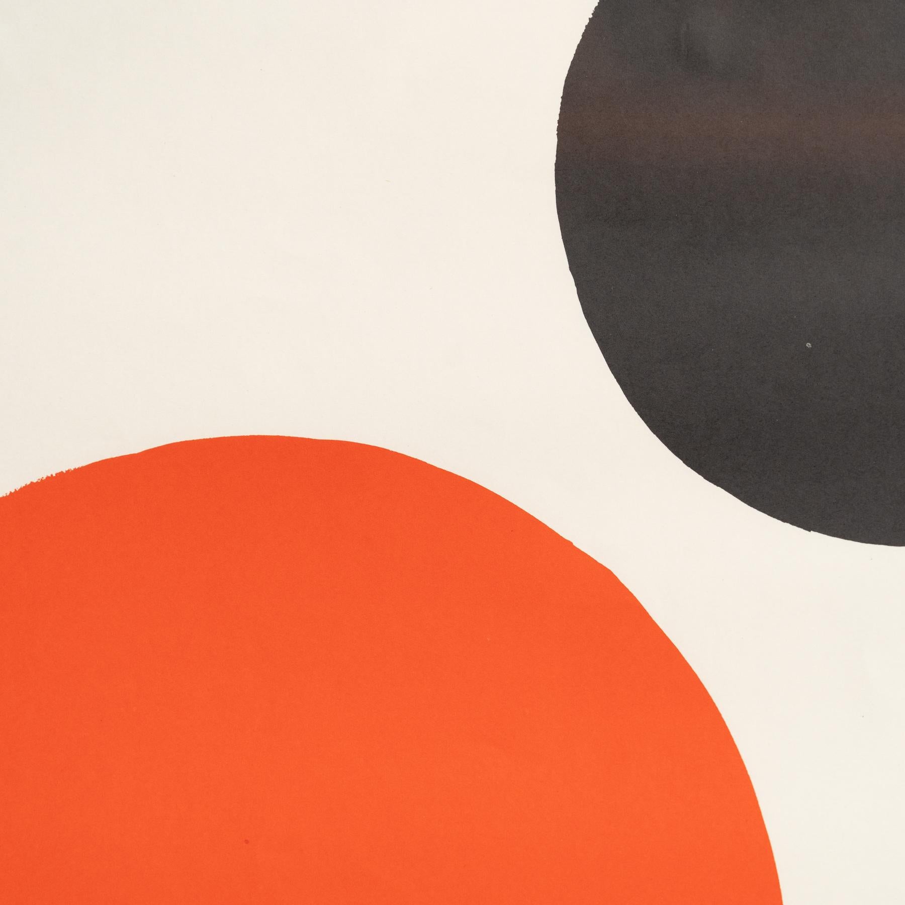 Rare 1973 Alexander Calder Exhibition Poster – Sala Gaspar, Barcelona For Sale 3