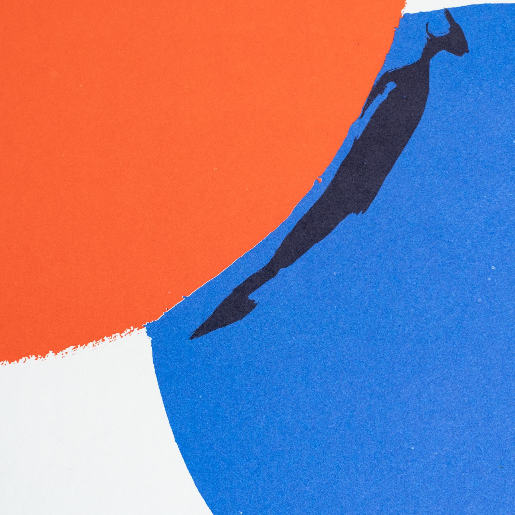 Raro poster della mostra di Alexander Calder del 1973 - Sala Gaspar, Barcellona in vendita 2