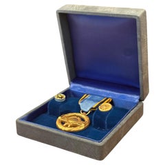 Rare 1975 NASA Complete Exceptional Service Medal Archive, Deep Space, JPL