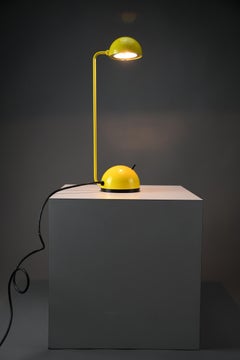 Rara lámpara de mesa regulable "Bikini" de los años 80, de Raul Barbieri y Giorgio Marianelli