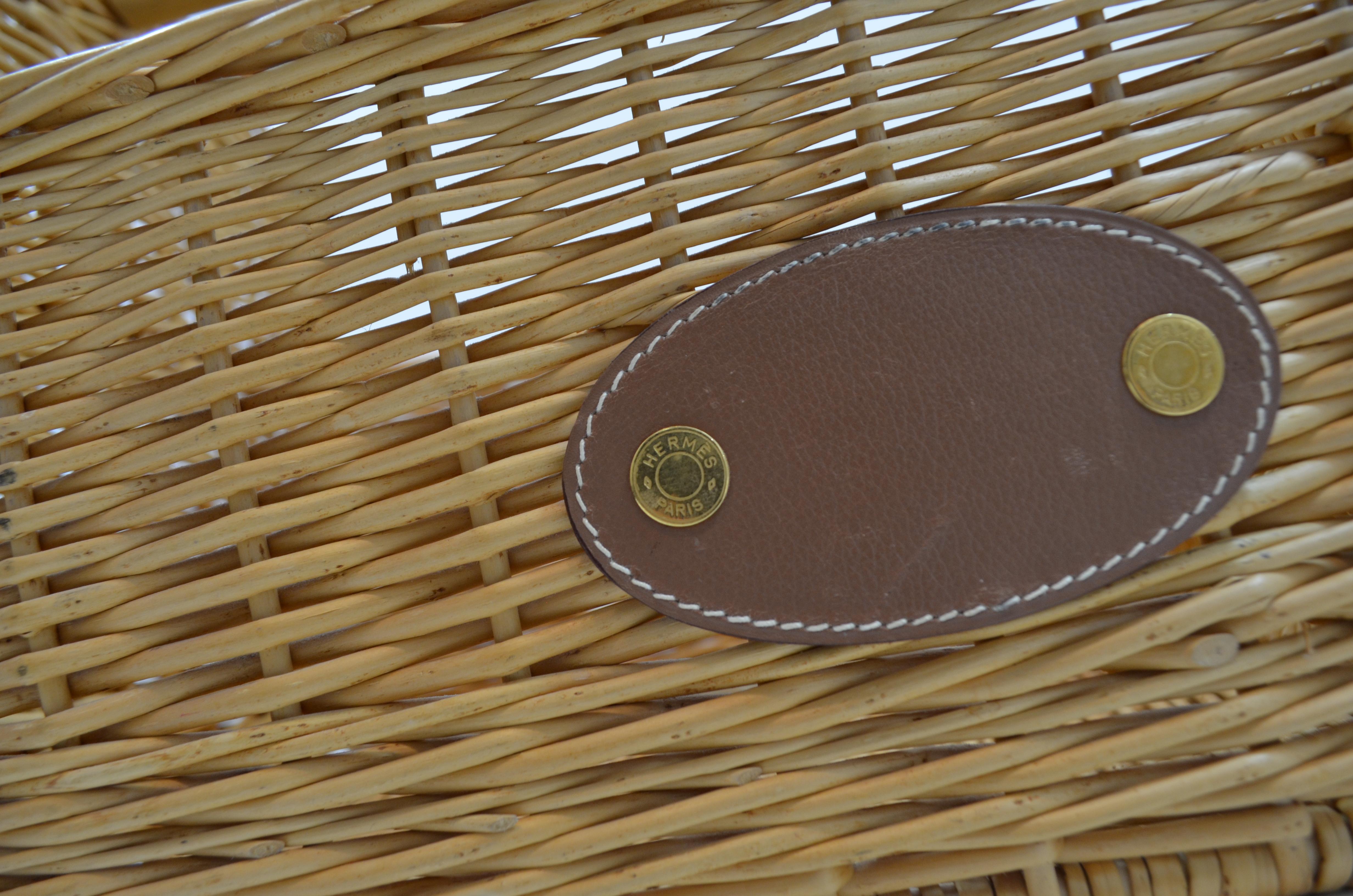 hermes picnic basket