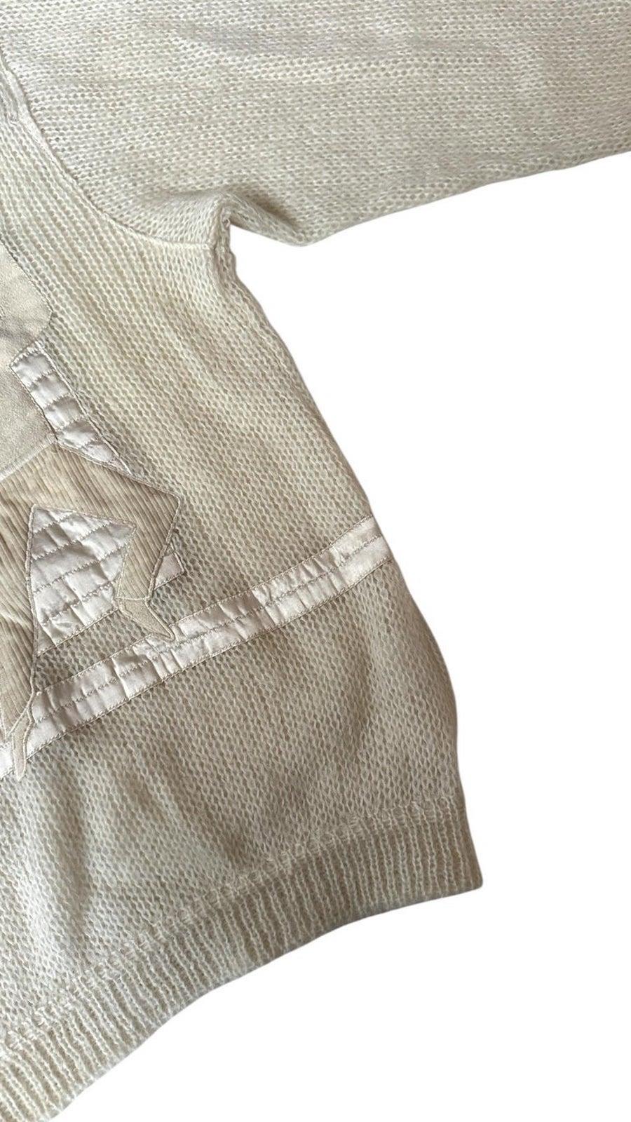 Seltene 1980er J.C. de Castelbajac für ICEBERG 'Dancing N.Y.' Mohair-Wollpullover im Angebot 6