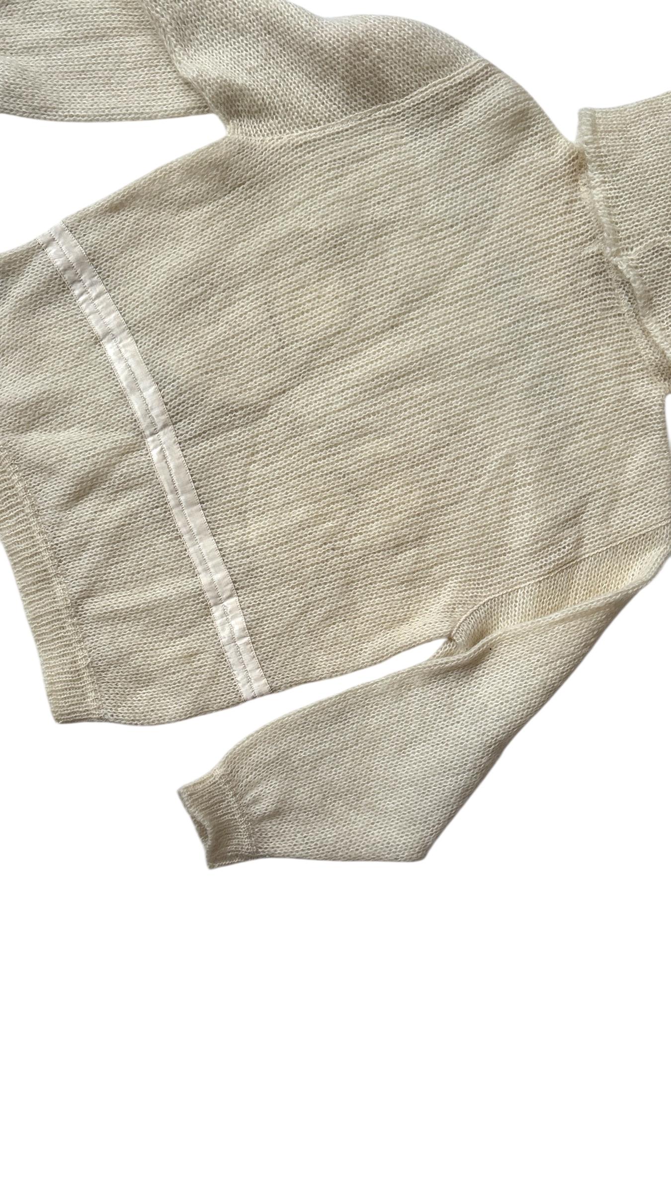 Rare 1980s J.C. de Castelbajac for ICEBERG “Dancing N.Y.” Mohair Wool Sweater in vendita 2