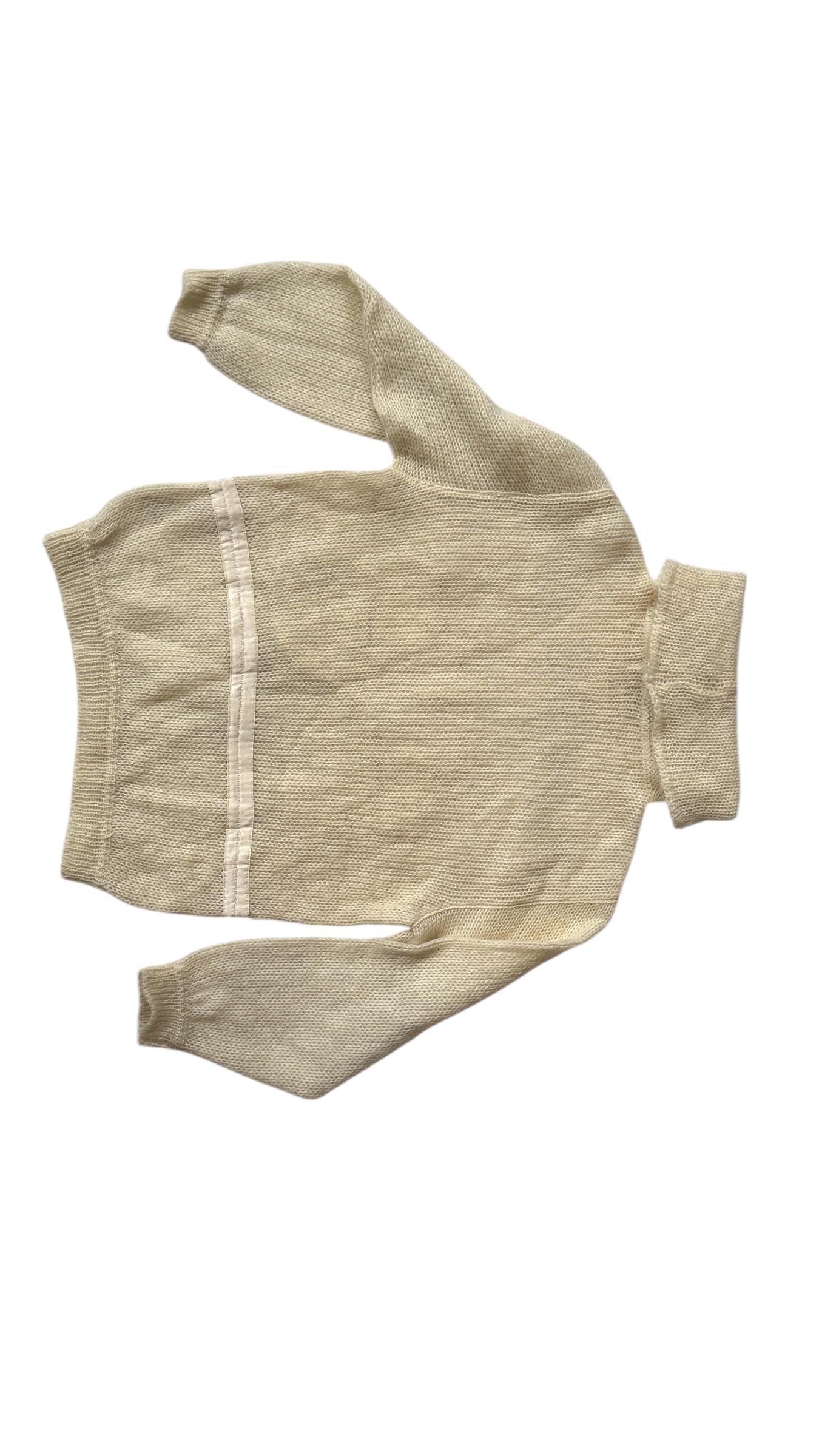 Rare 1980s J.C. de Castelbajac for ICEBERG “Dancing N.Y.” Mohair Wool Sweater in vendita 3