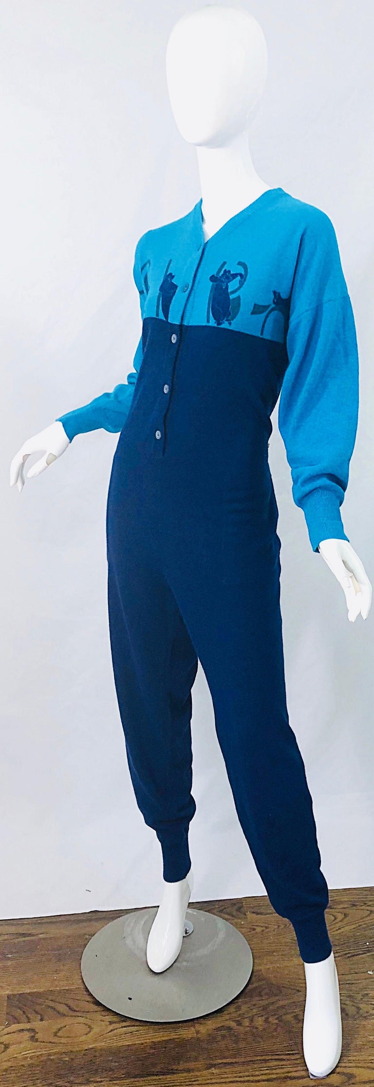 Incredible Krizia Jumpsuit From The 70/80's