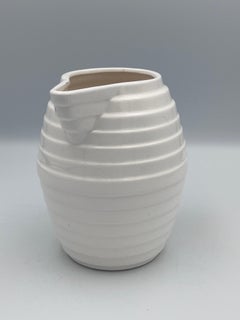 Rare 1980's Memphis Art Deco Style Geometric Stepped Pitcher