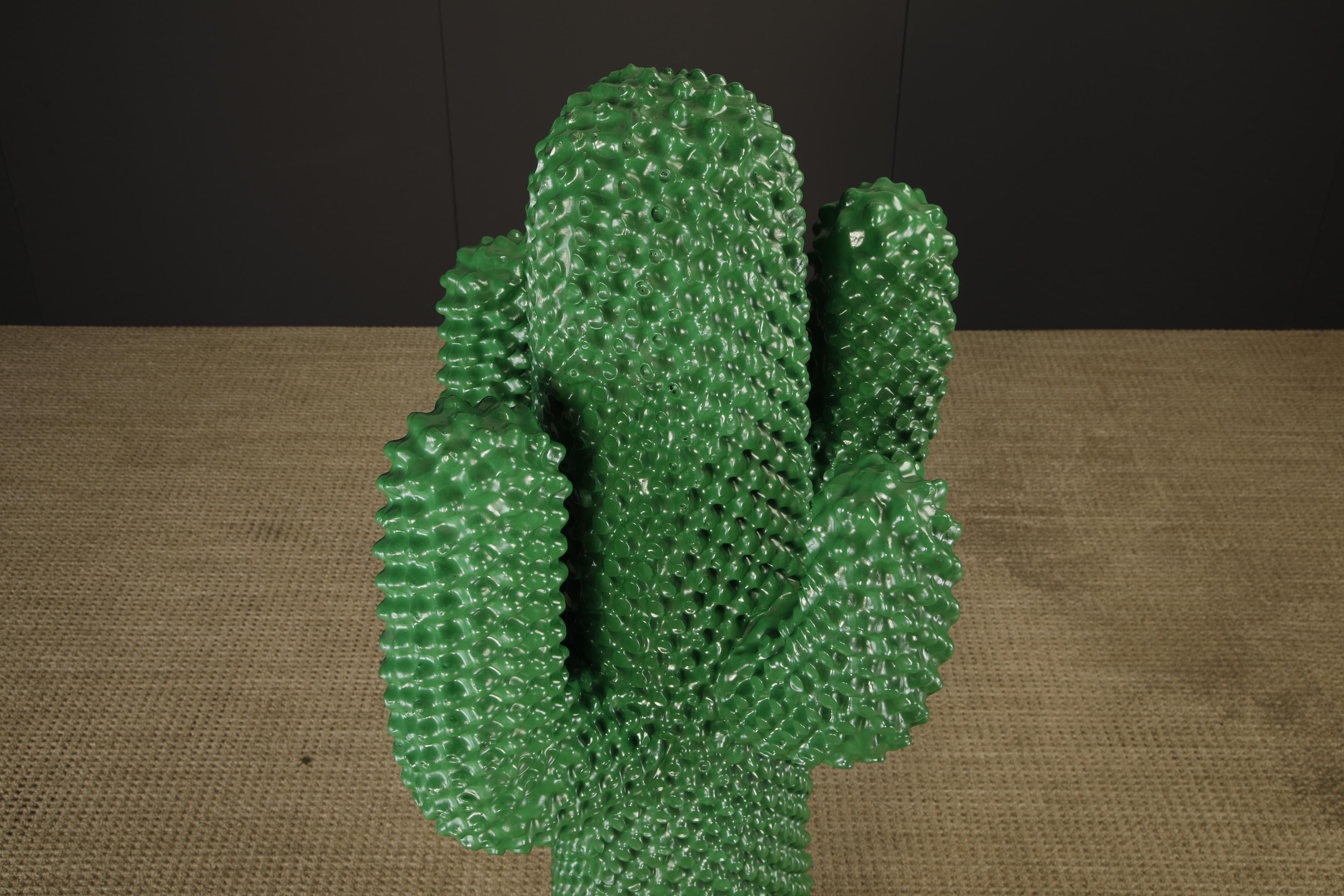 Rare 1986 Limited Edition Gufram Multipli Cactus, Signed & Numbered 1257 of 2000 For Sale 5