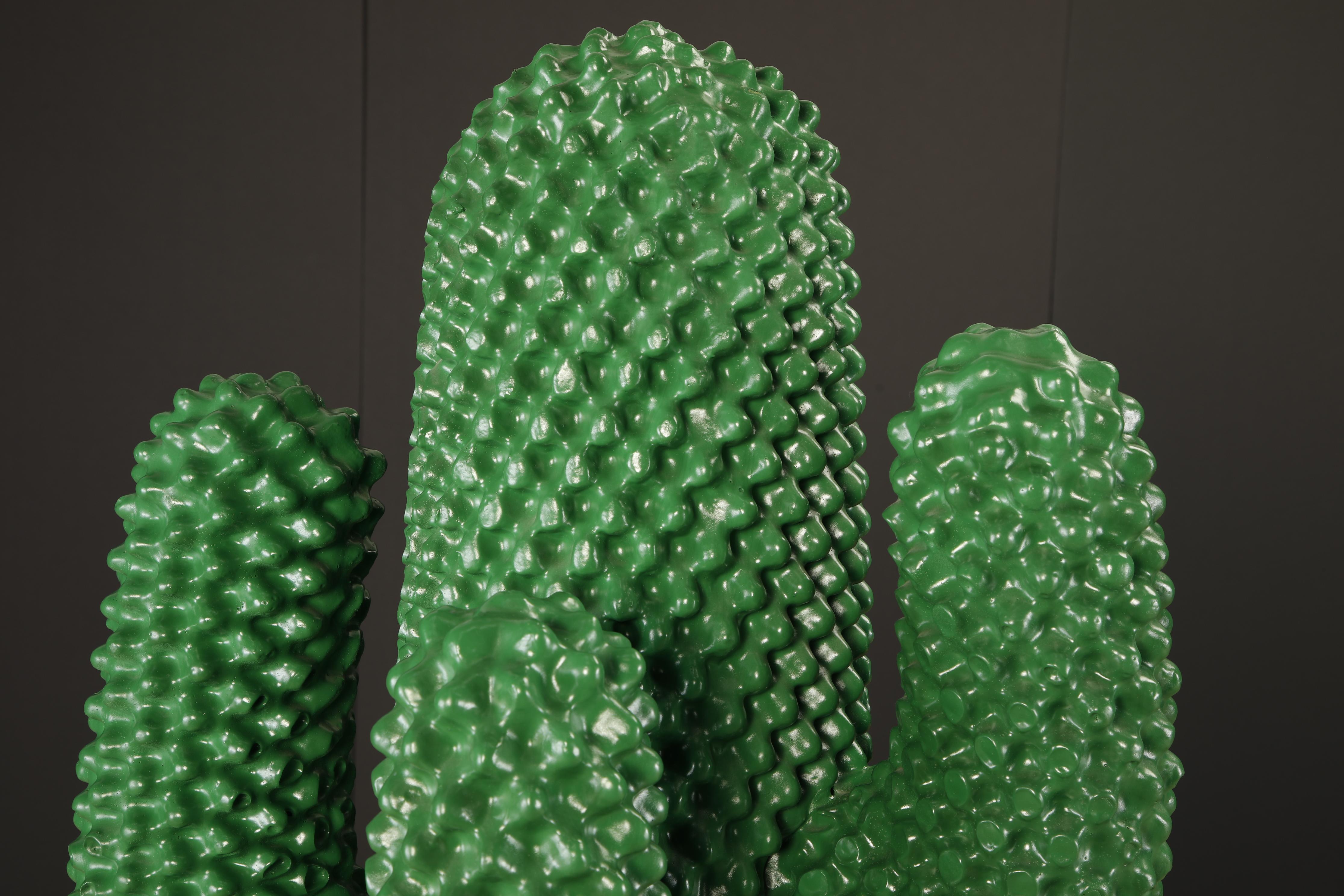 Rare 1986 Limited Edition Gufram Multipli Cactus, Signed & Numbered 1257 of 2000 For Sale 11