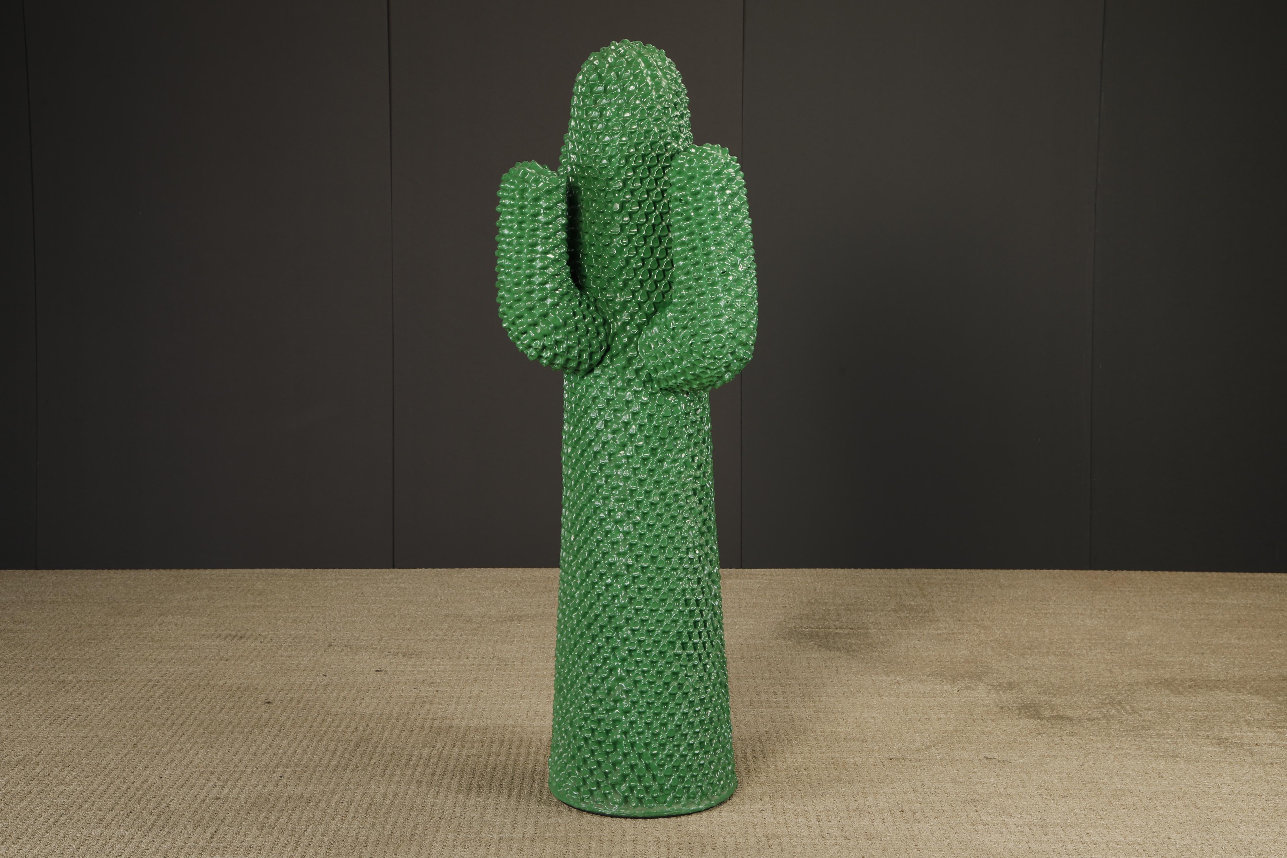 Late 20th Century Rare 1986 Limited Edition Gufram Multipli Cactus, Signed & Numbered 1257 of 2000 For Sale