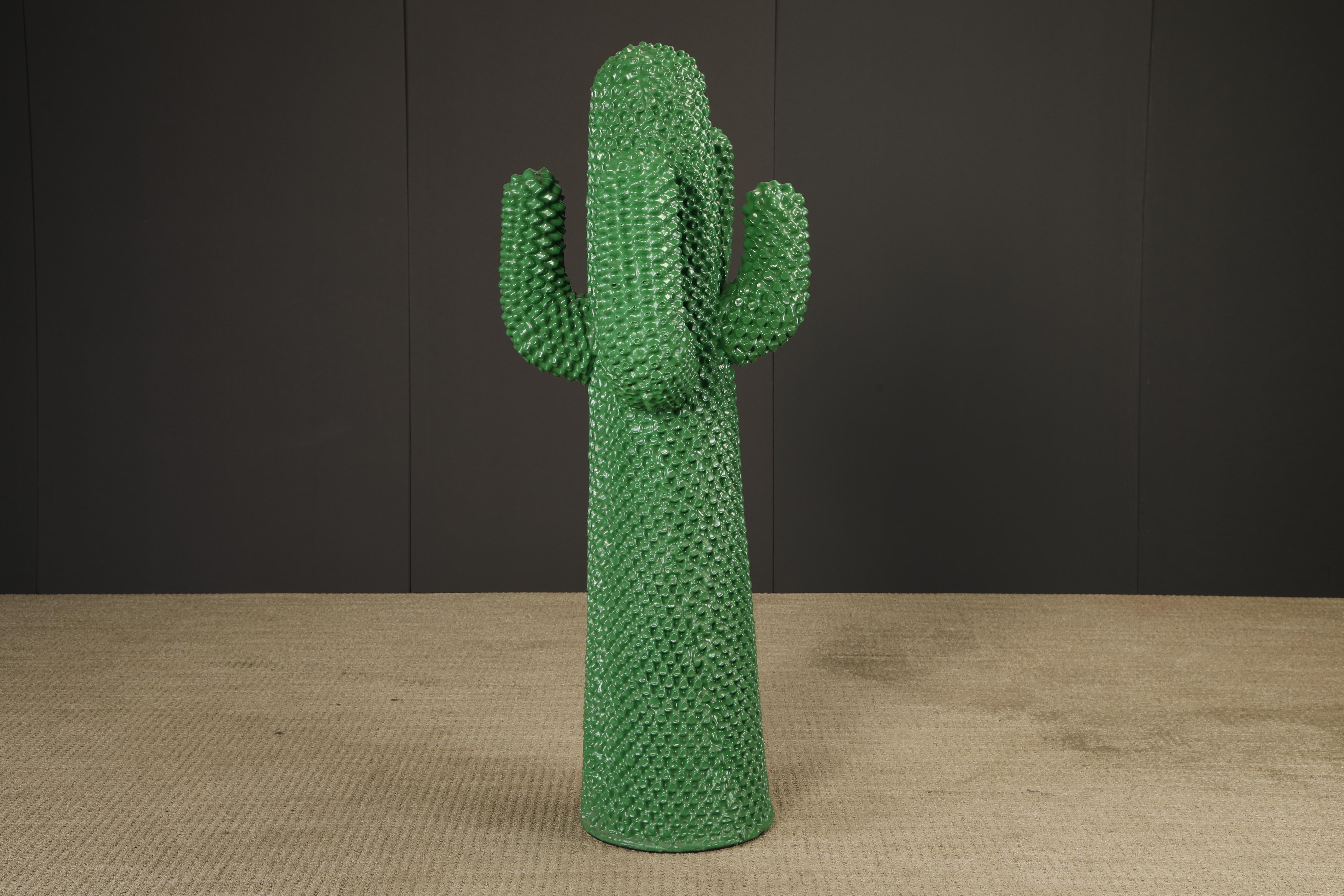 Polystyrene Rare 1986 Limited Edition Gufram Multipli Cactus, Signed & Numbered 1257 of 2000 For Sale