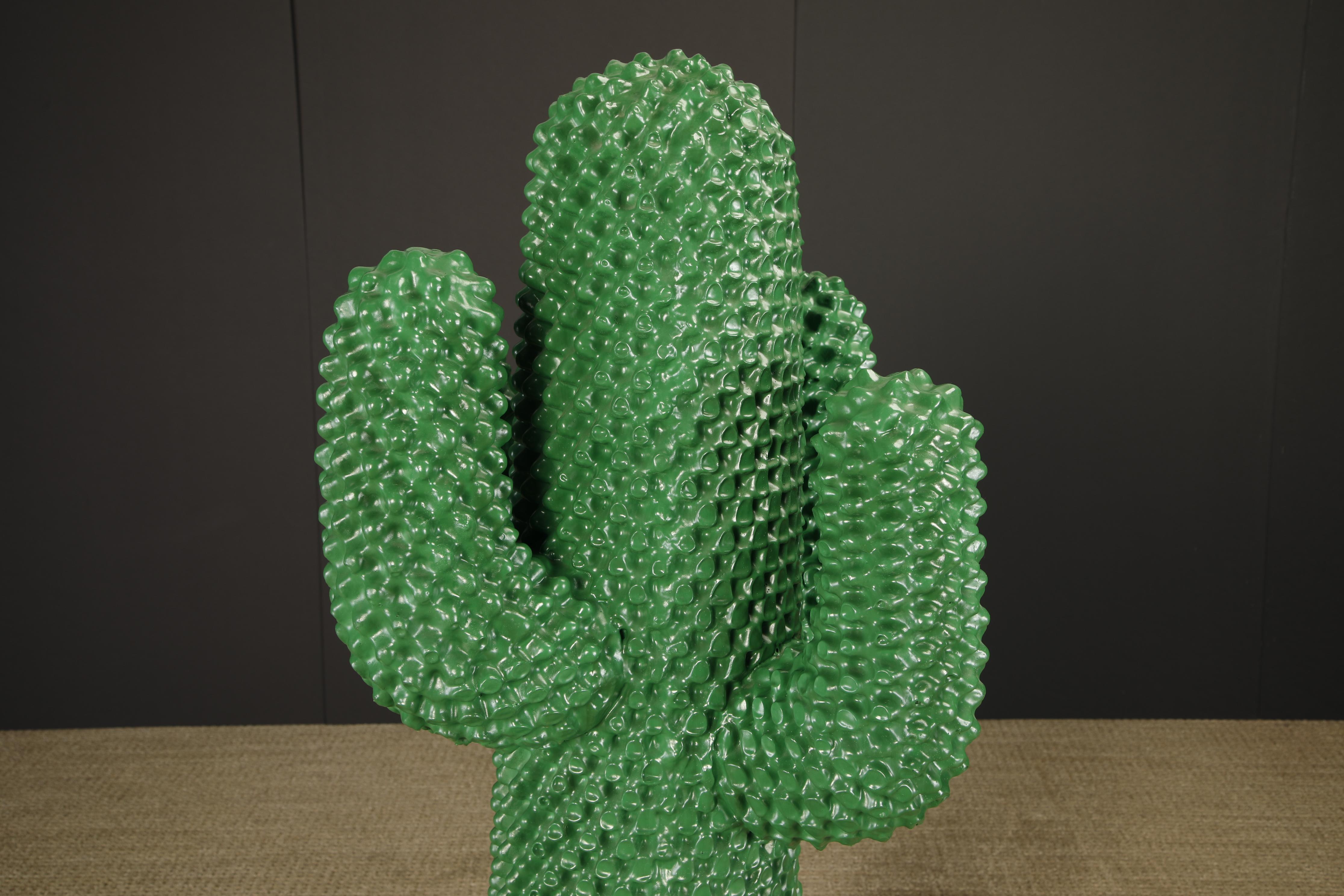 Rare 1986 Limited Edition Gufram Multipli Cactus, Signed & Numbered 1257 of 2000 For Sale 2