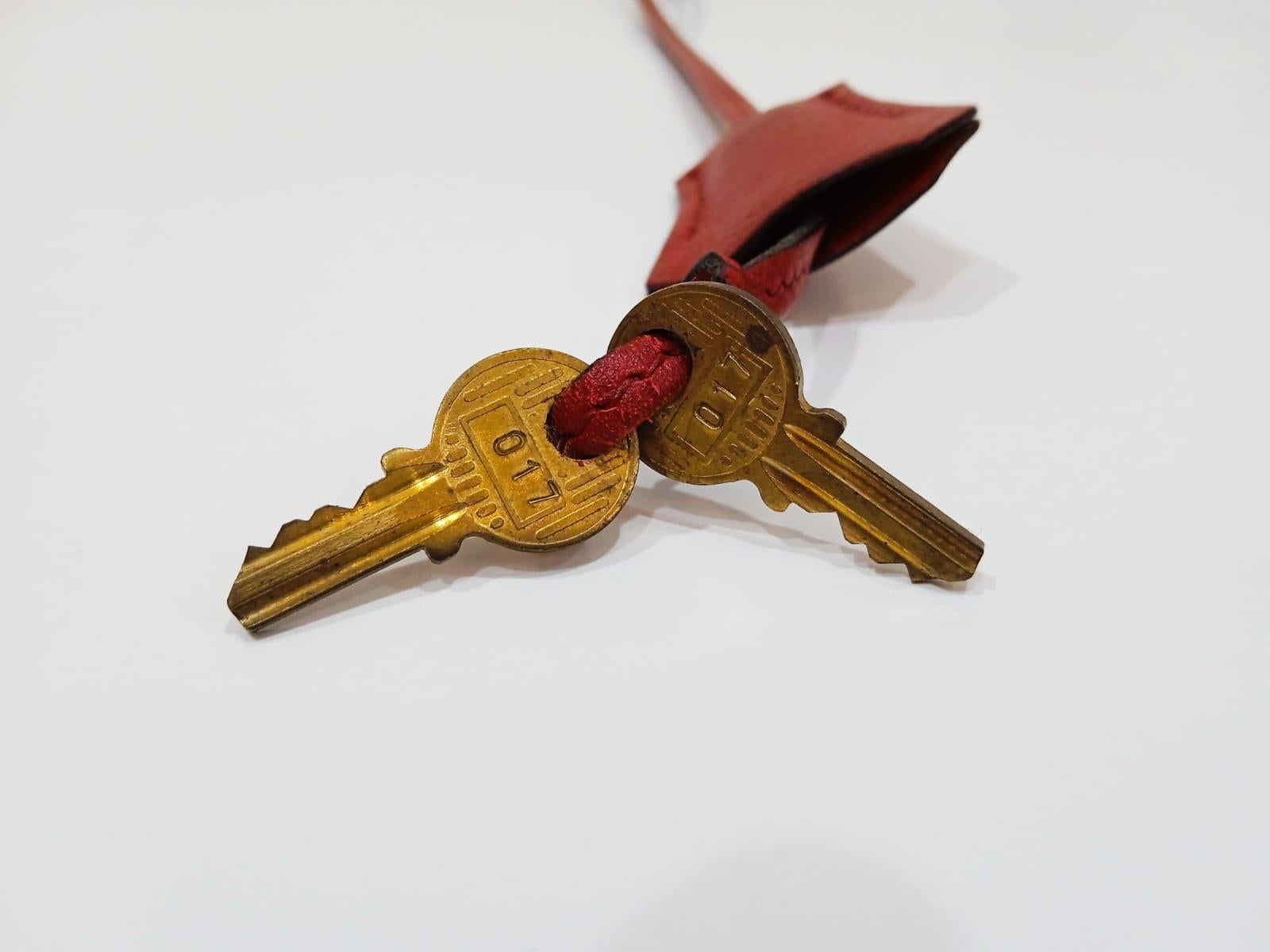 Rare 1990s Hermes Red Epsom Bolide Macpherson Bag For Sale 16