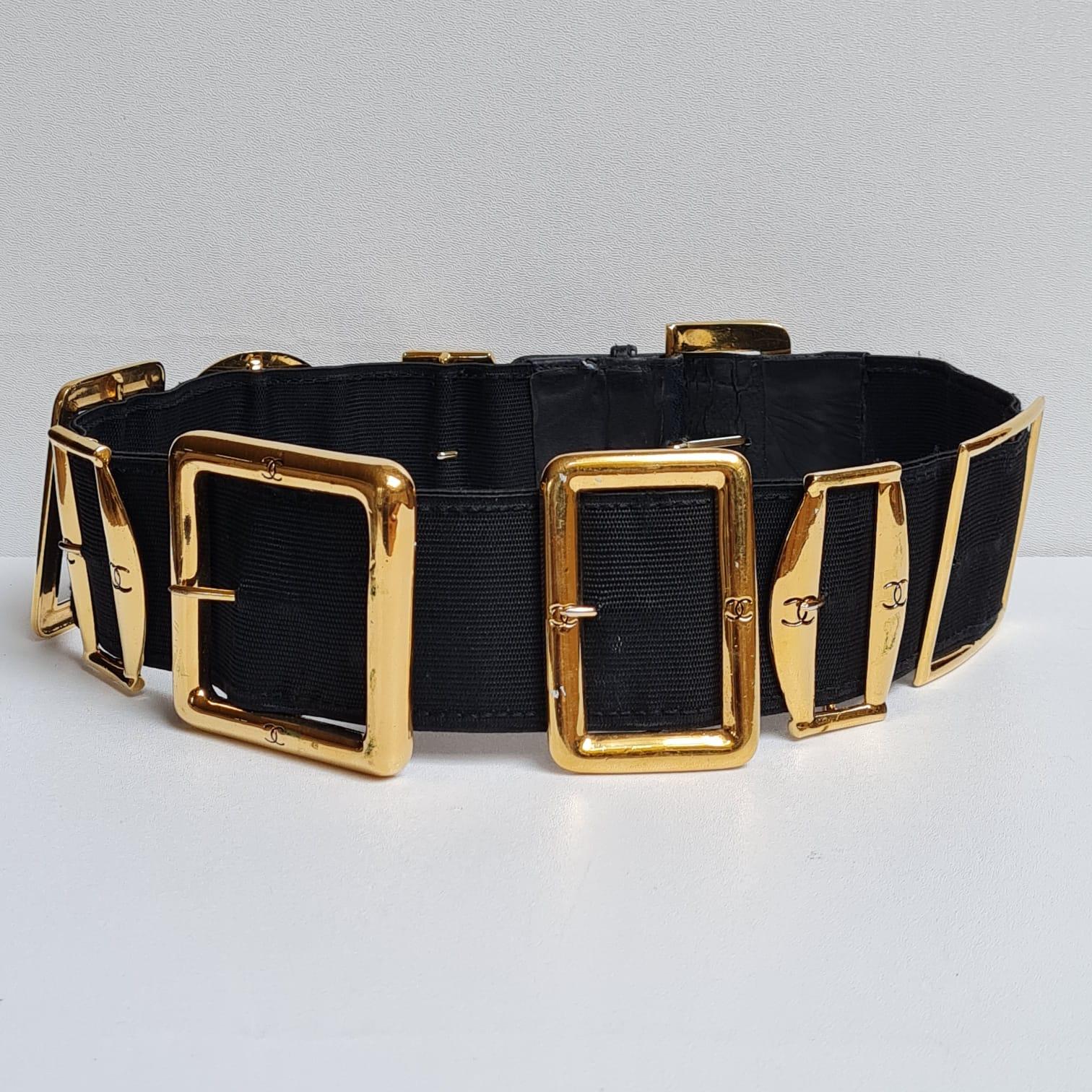 chanel elastic belt