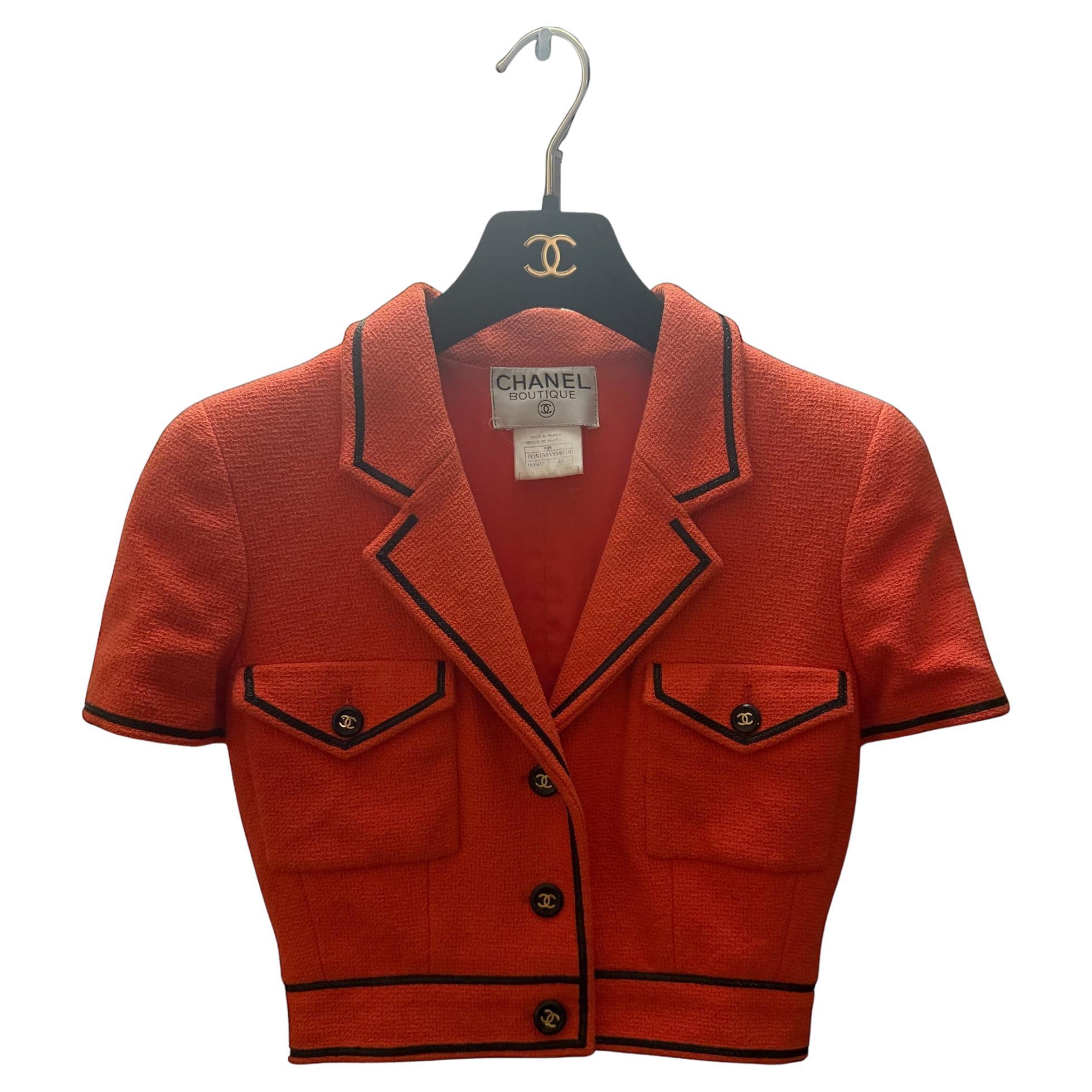 Rara giacca rossa con bolero della collezione Barbie del 1995 in vendita