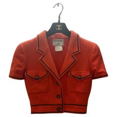 Rare 1995 Barbie Collection bolero cropped red jacket