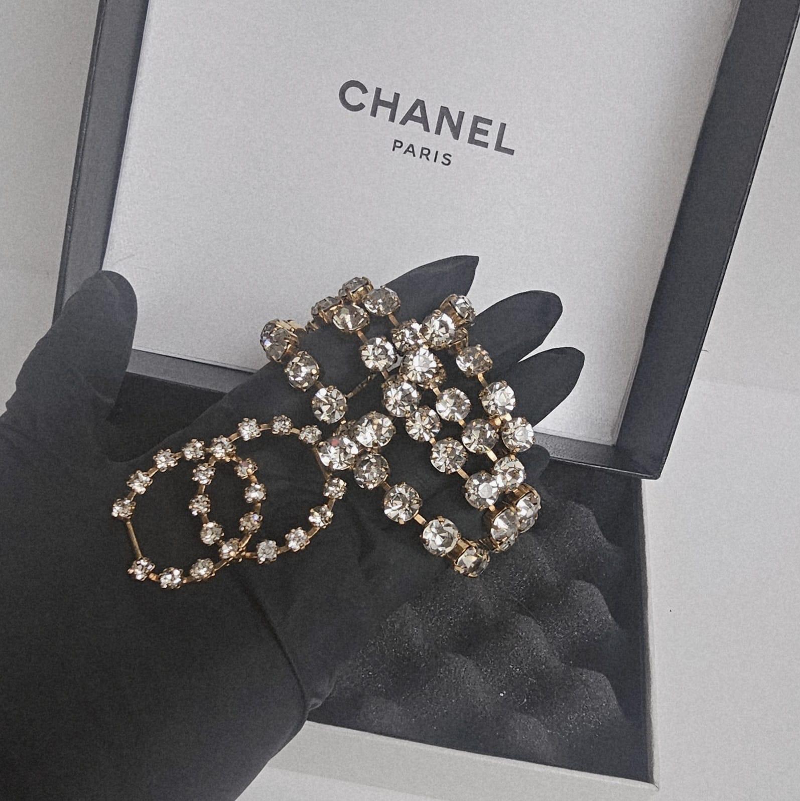 Rara Chanel Crystal CC del 1995  Cintura in vendita 7