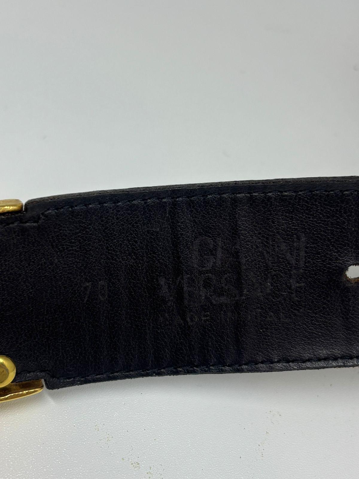 Rare 1995 Gianni Versace Fringe Medusa Bondage Belt For Sale 5
