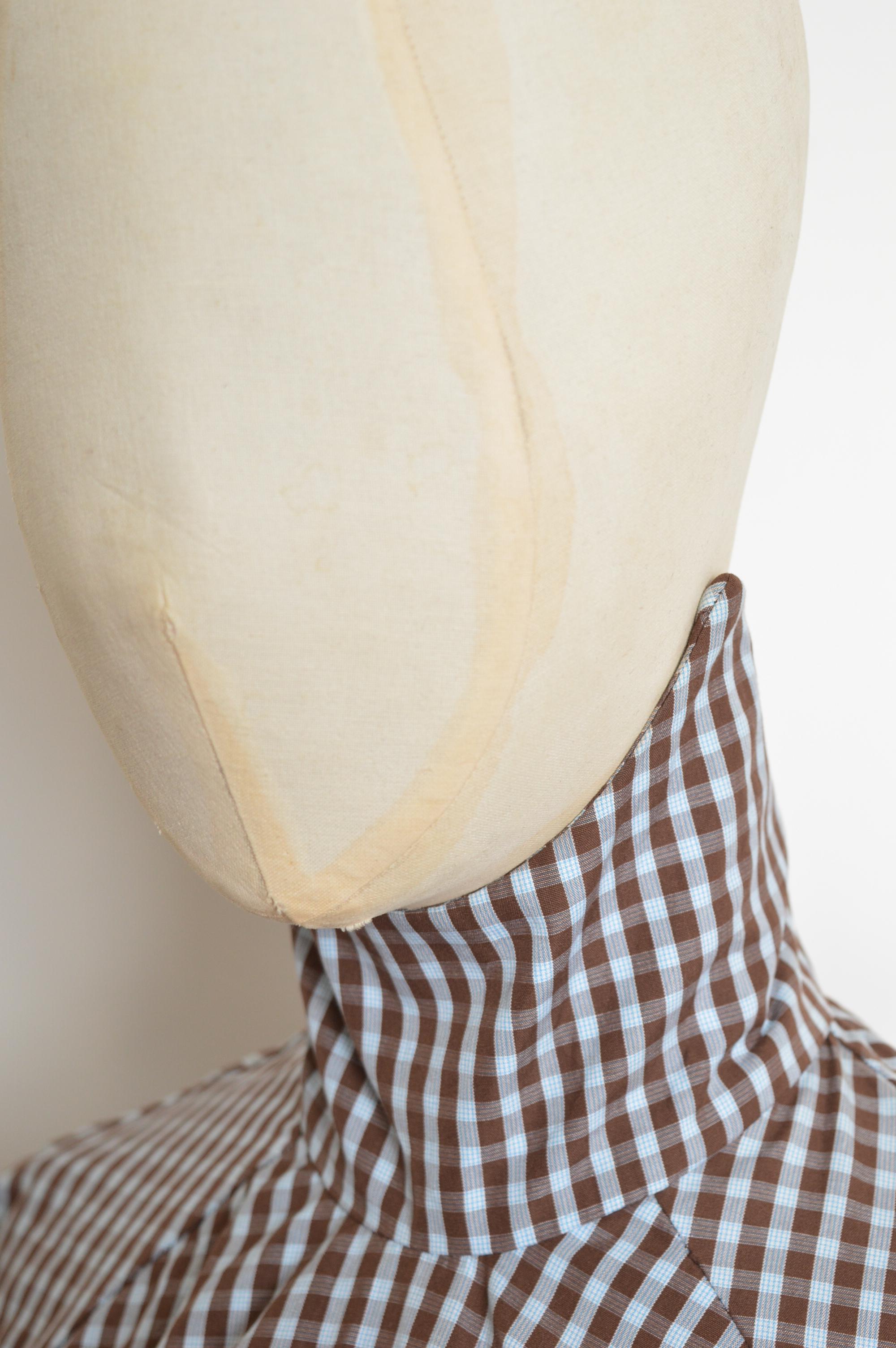 Rara Blusa Ajustada de Cuello Alto de Guinga 1995 Vivienne Westwood - Camisa Corsé en Bueno estado para la venta en Sheffield, GB