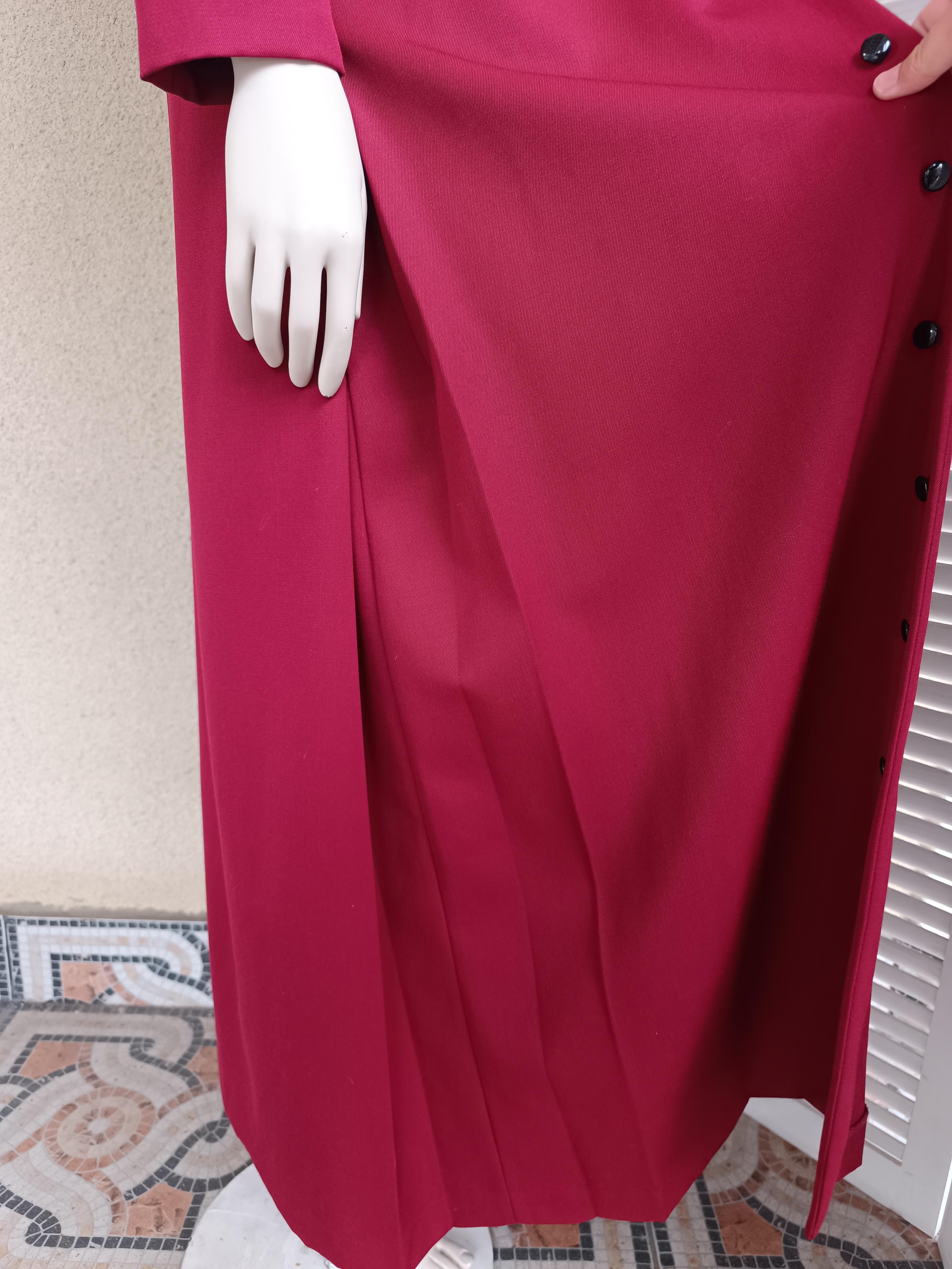 Raro! 1997 97FW Dolce & Gabbana Vintage Trench in Lana in vendita 5