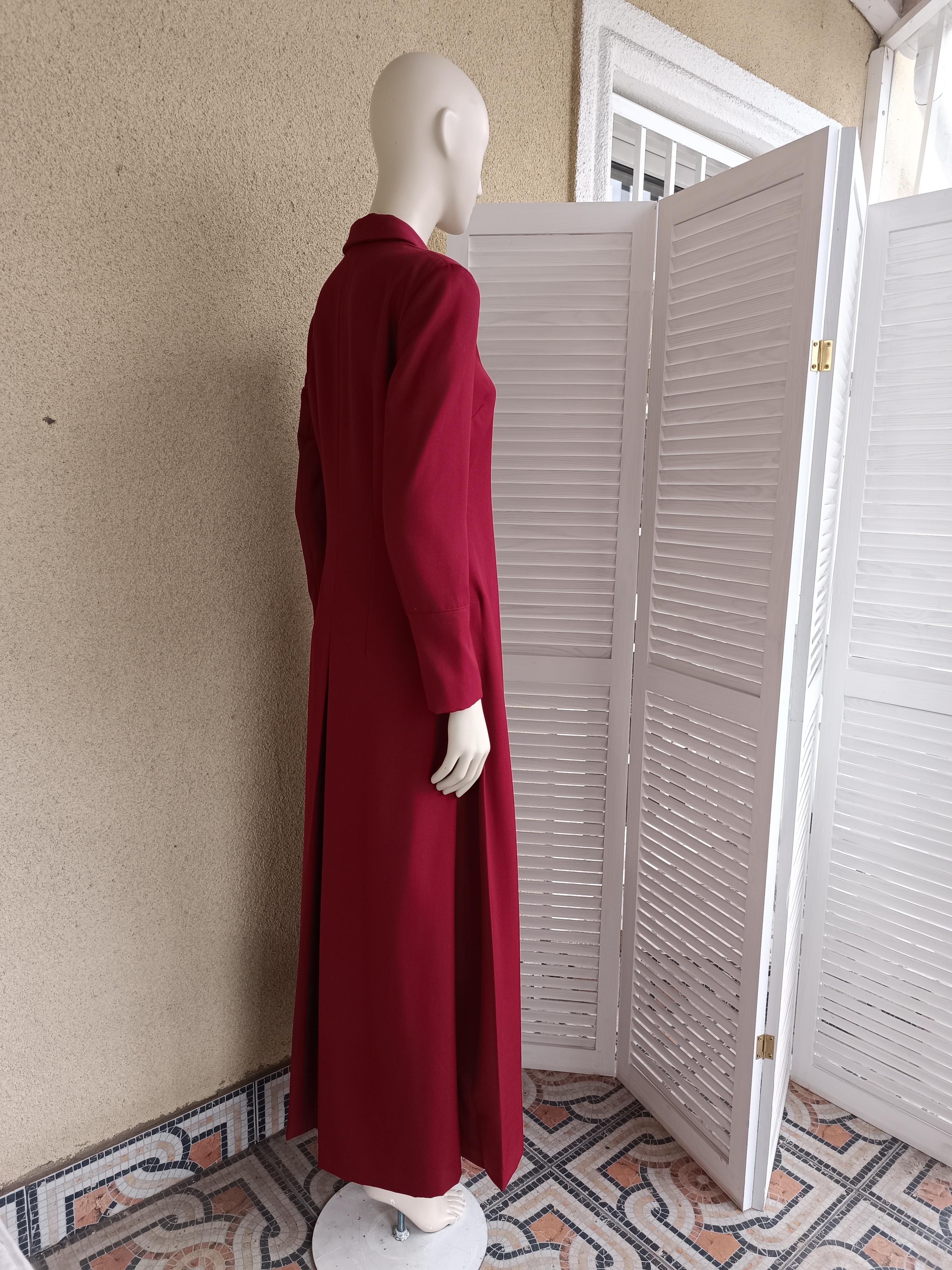 Raro! 1997 97FW Dolce & Gabbana Vintage Trench in Lana in vendita 6