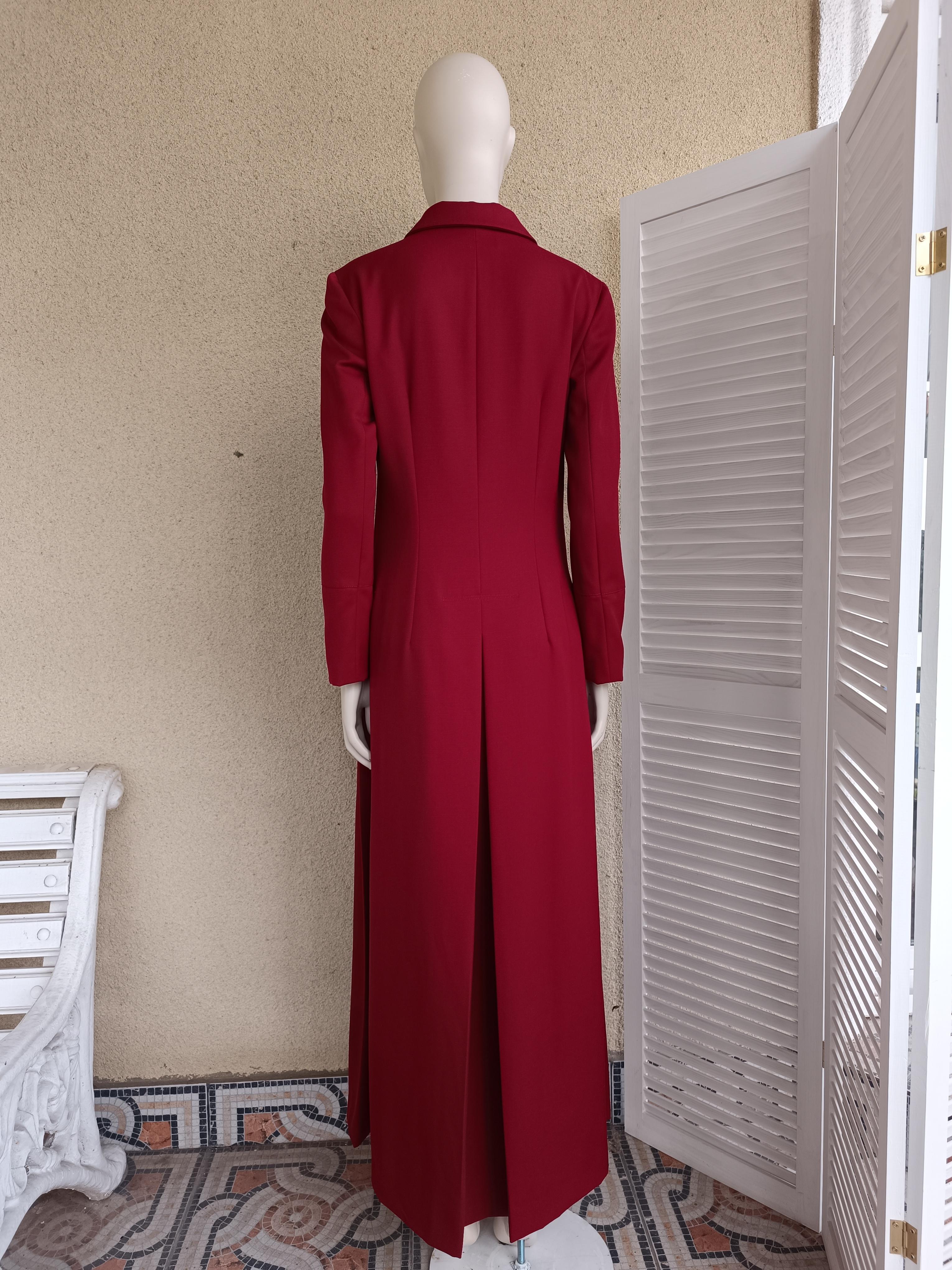 Raro! 1997 97FW Dolce & Gabbana Vintage Trench in Lana in vendita 7